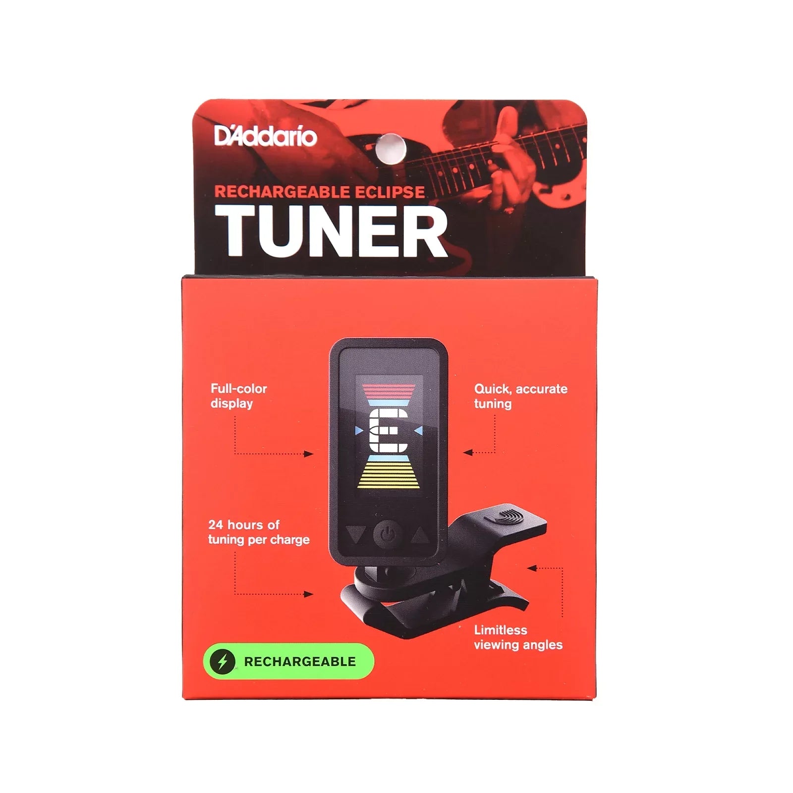 D'Addario Eclipse Rechargeable Tuner