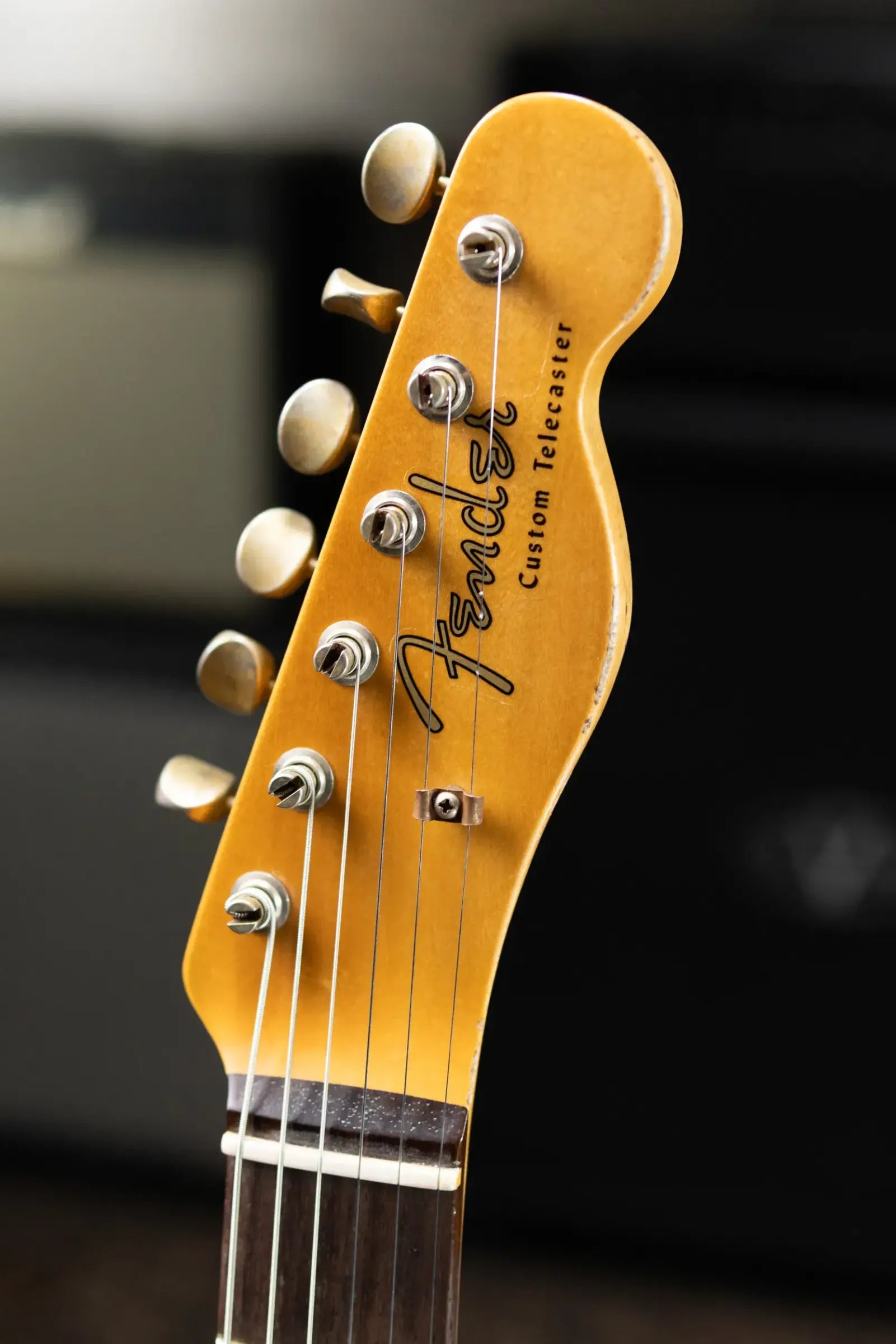Fender Custom Shop 1960 Telecaster Custom Electric Guitar - Faded Black with Hardshell Case