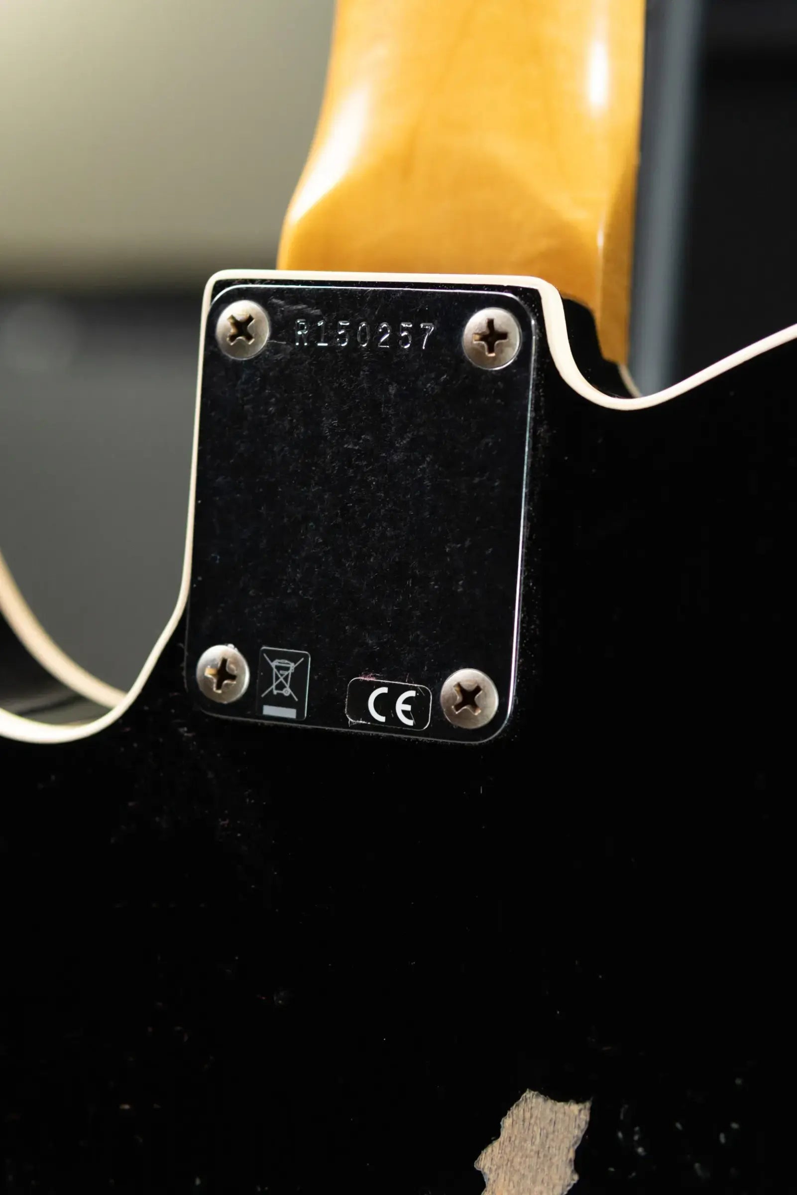 Fender Custom Shop 1960 Telecaster Custom Electric Guitar - Faded Black with Hardshell Case