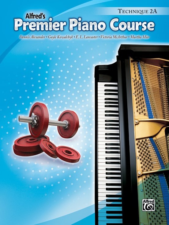 Premier Piano Course: Technique Book 2A