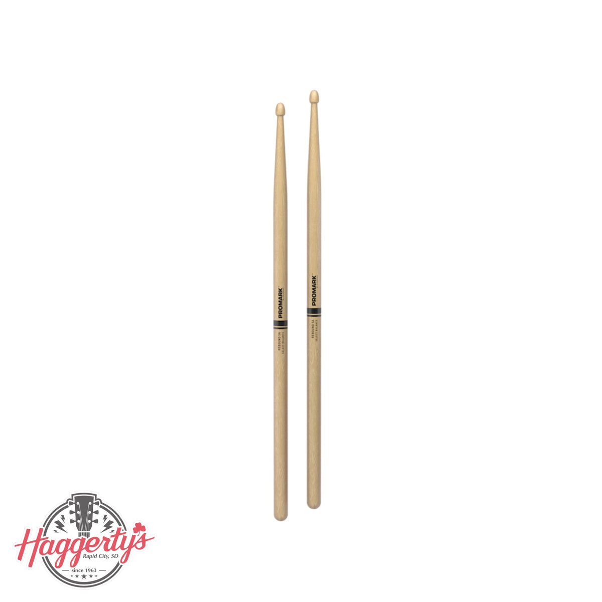 Promark Rebound 5A Hickory Acorn Wood Tip Drumsticks