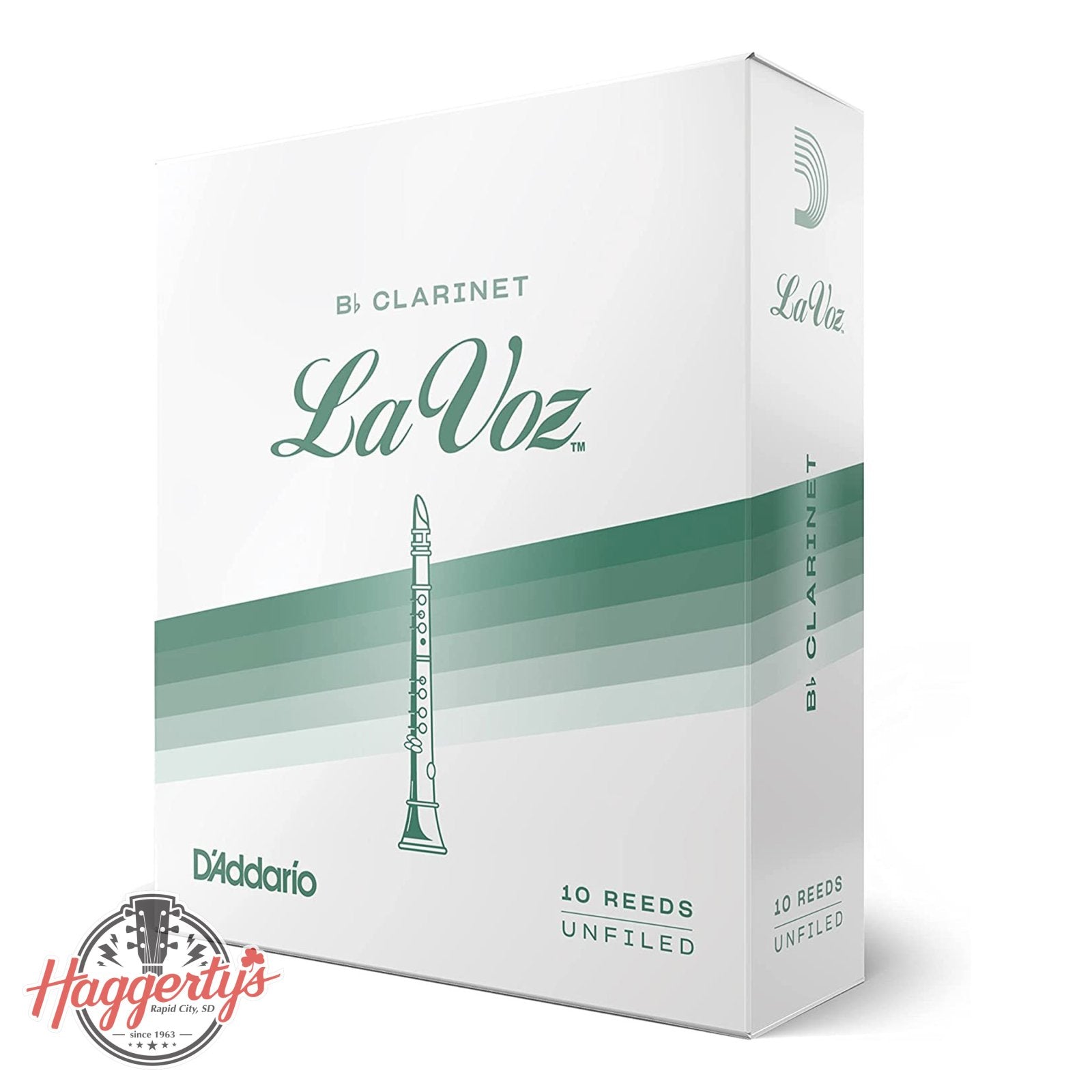 La Voz Bb Clarinet Reed - Soft 10 Pack