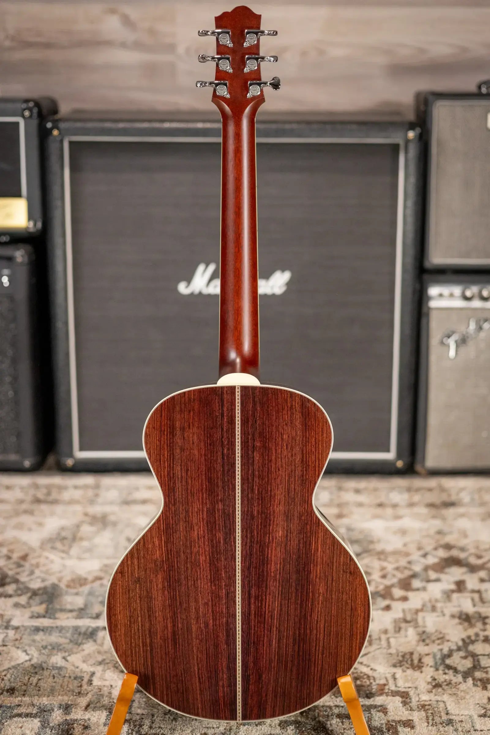 Santa Cruz Firefly Parlor Acoustic/Electric Guitar - Sinker Redwood/Indian Rosewood with Hardshell Case