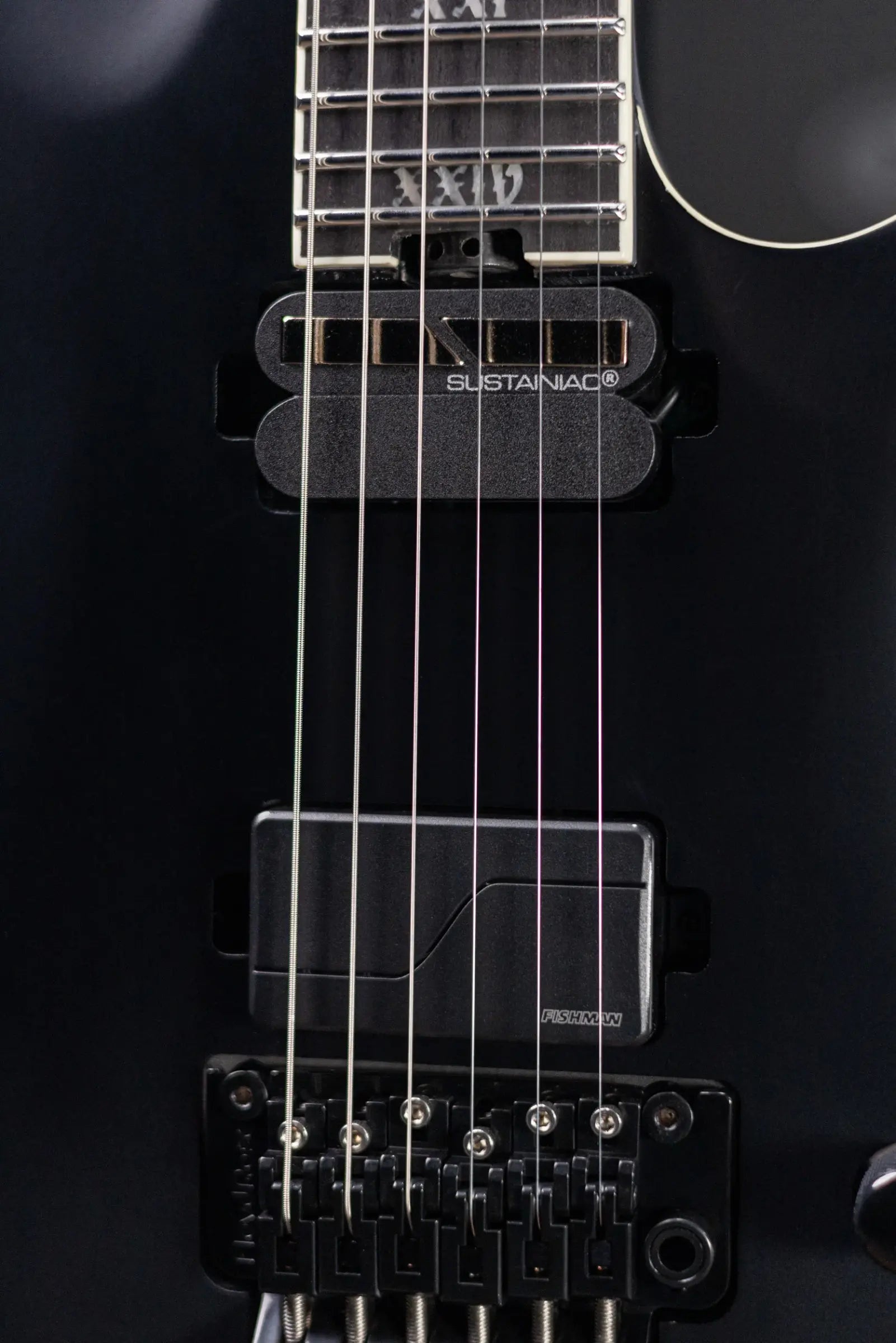 Schecter C-1 FR S SLS Elite Evil Twin Electric Guitar - Satin Black