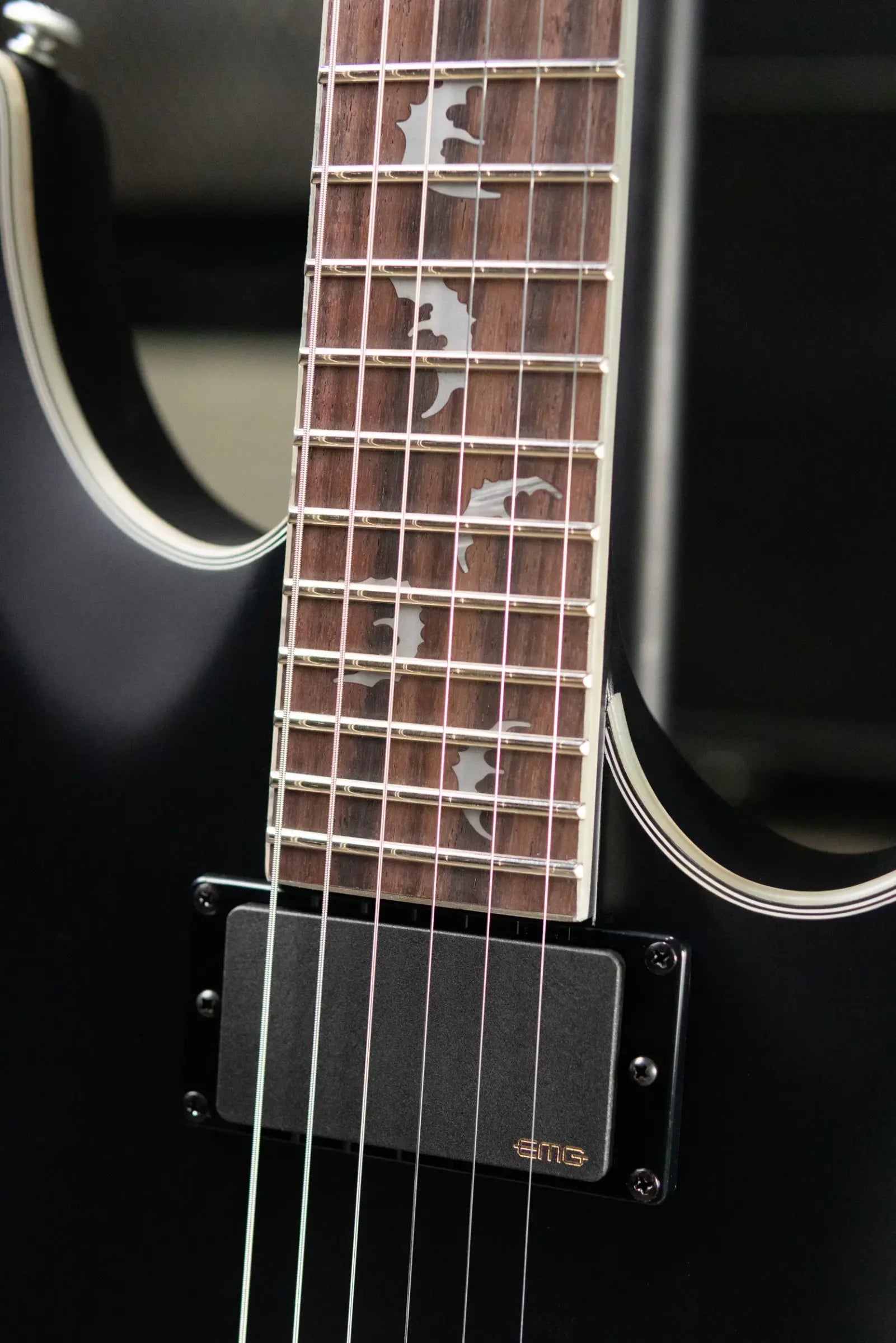 Schecter Damien Platinum-6 Electric Guitar - Satin Black
