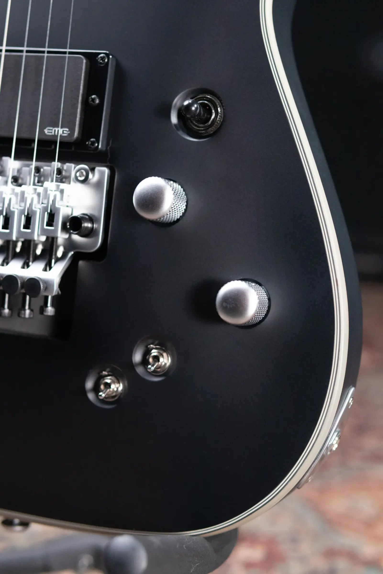 Schecter Damien Platinum-6 FR S Electric Guitar - Satin Black