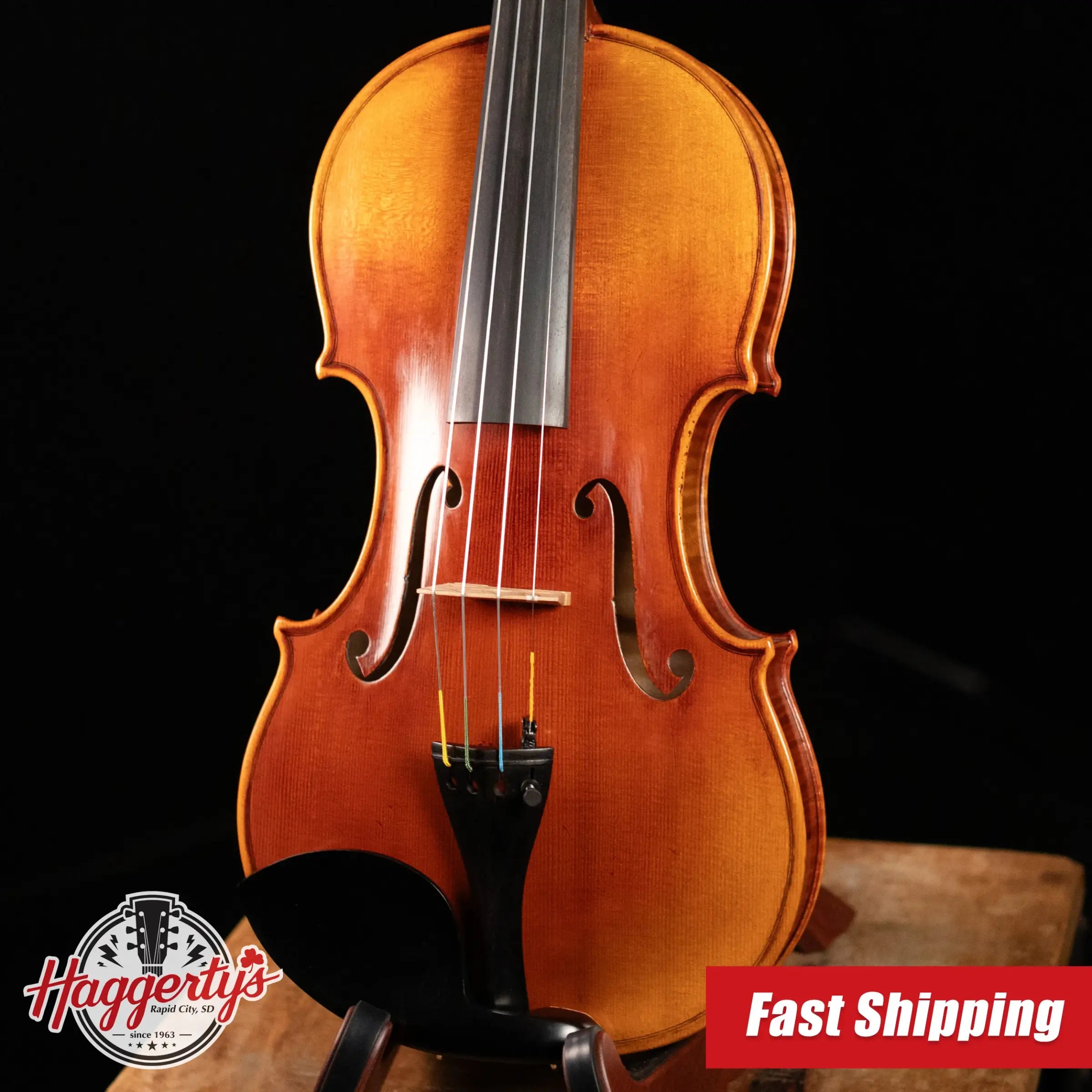 Scott Cao STV-750E Il Cannone 1743 Guarn 2-Piece Back Violin - 4/4