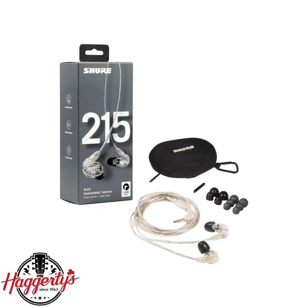 Shure SE215-CL Sound Isolating Earphones