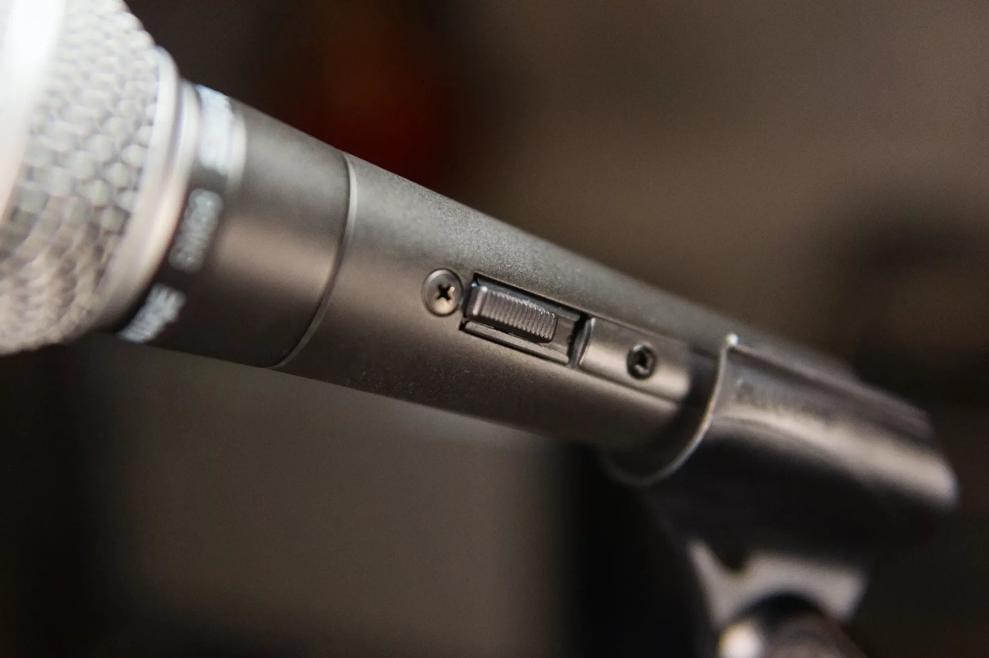 Shure SM58S Microphone w Switch haggertys 3