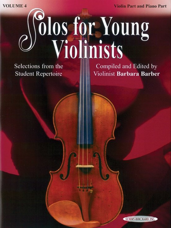 Solos for Young Violinists Violin & Piano- Volume 4 Book Alfred Publishing