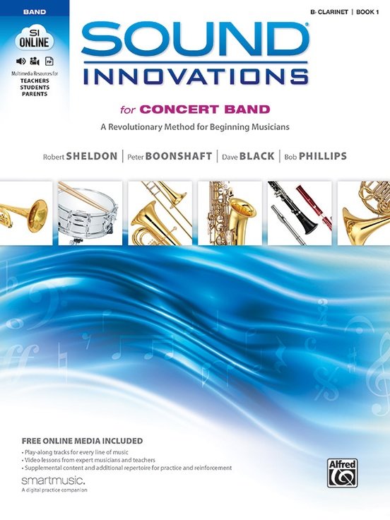 Sound Innovations for Concert Band - Bb Clarinet Book 1 Alfred Publishing
