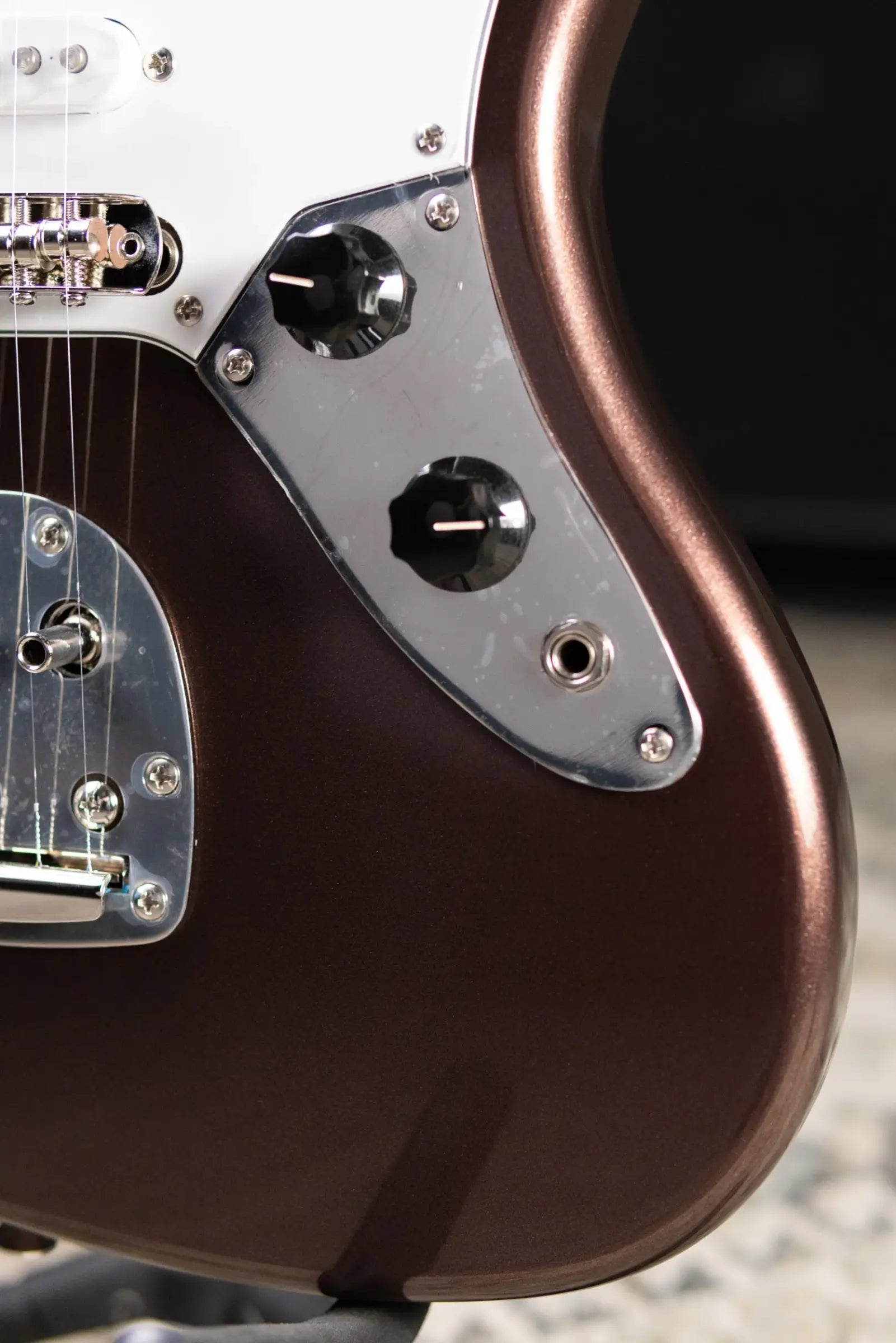 Squier Affinity Series Jaguar Electric Guitar - Mystic Metallic Brown