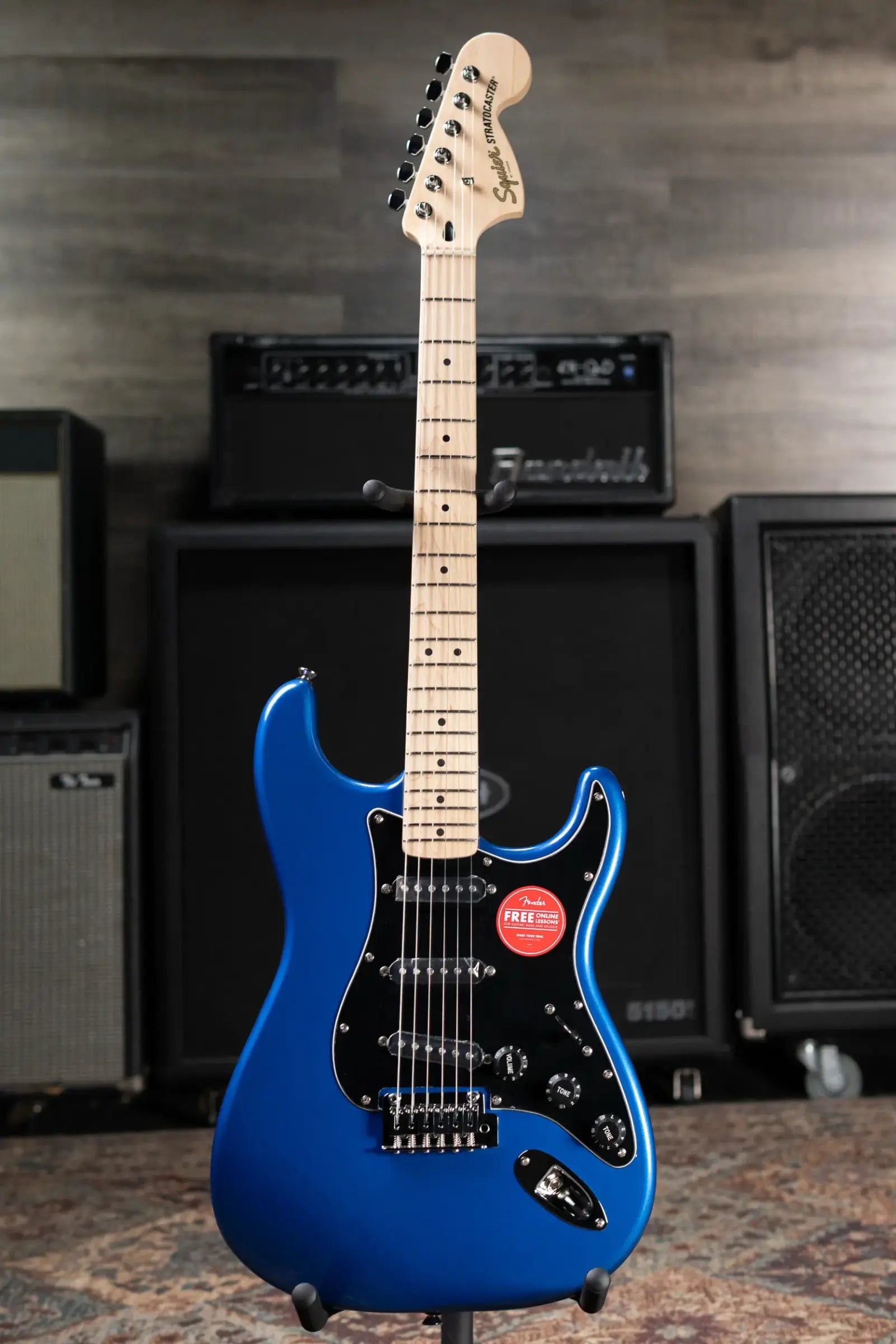 Squier Affinity Series Stratocaster Electric Guitar - Lake Placid Blue
