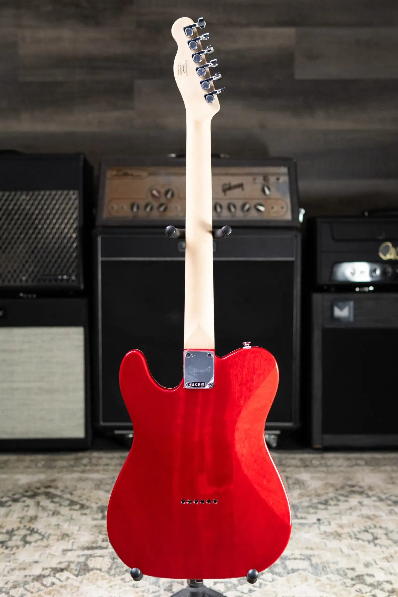 Squier Affinity Series Telecaster FMT SH Electric Guitar - Crimson Red Transparent