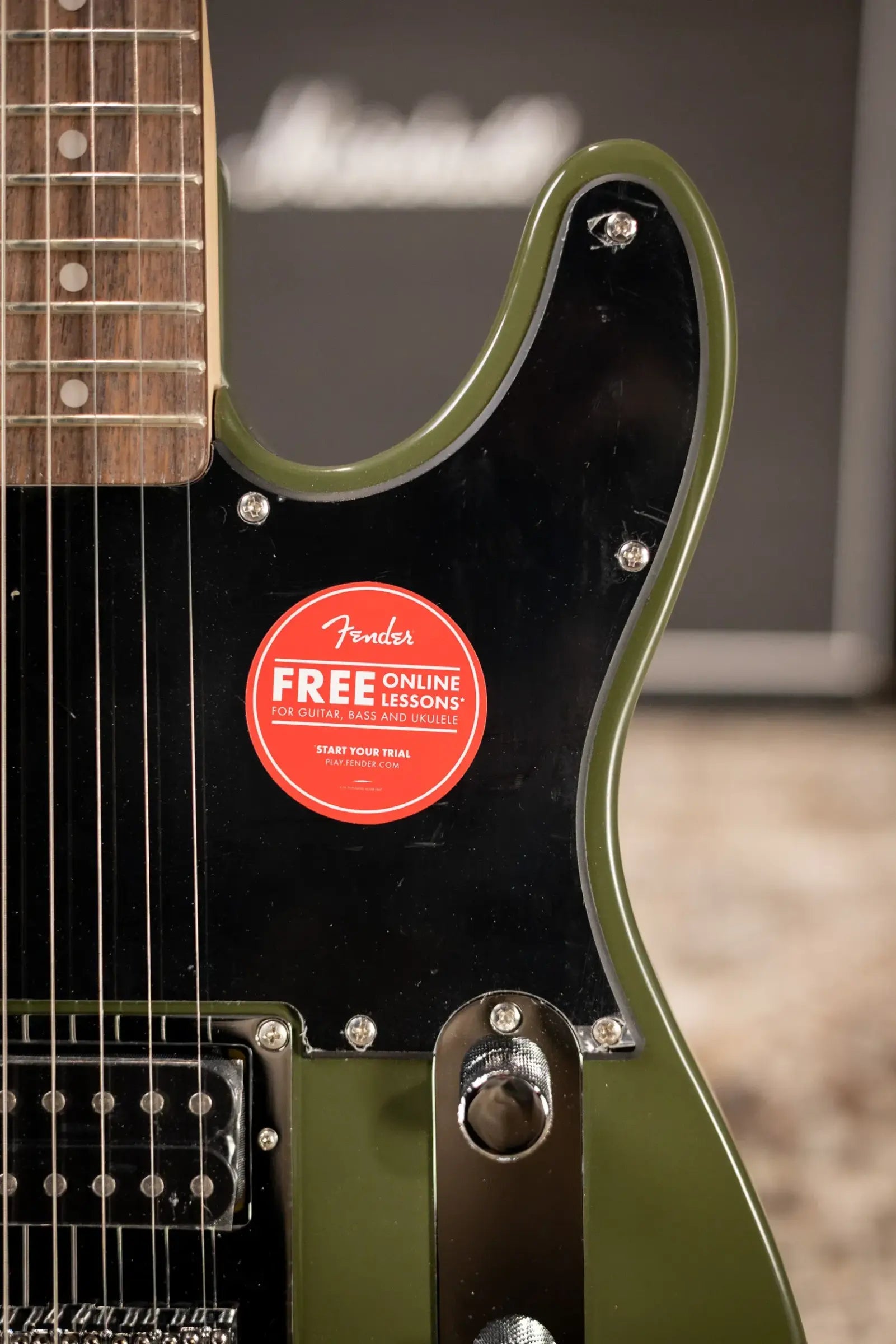 Squier Sonic Esquire H Electric Guitar - Olive