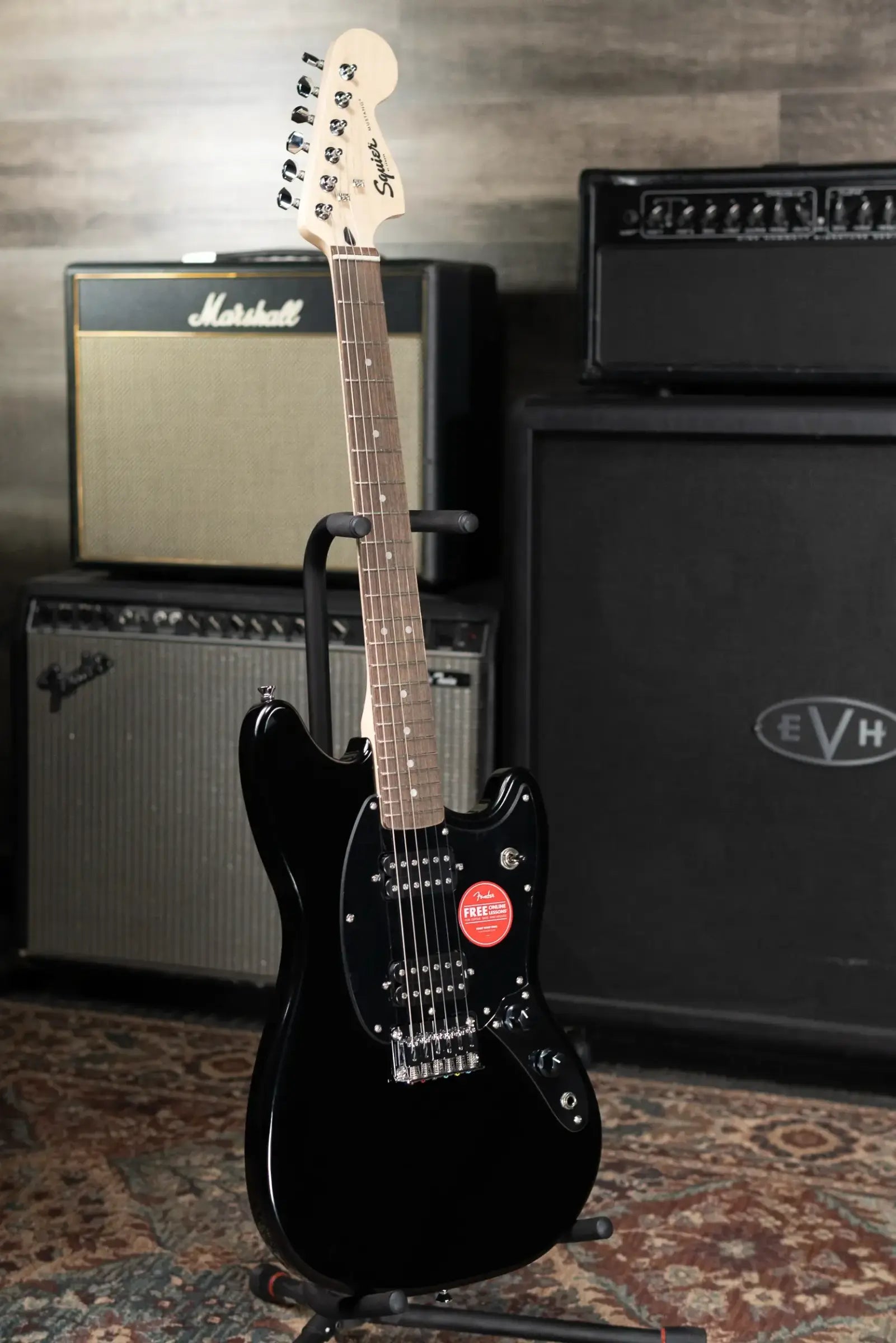 Squier Sonic Mustang HH Electric Guitar - Black