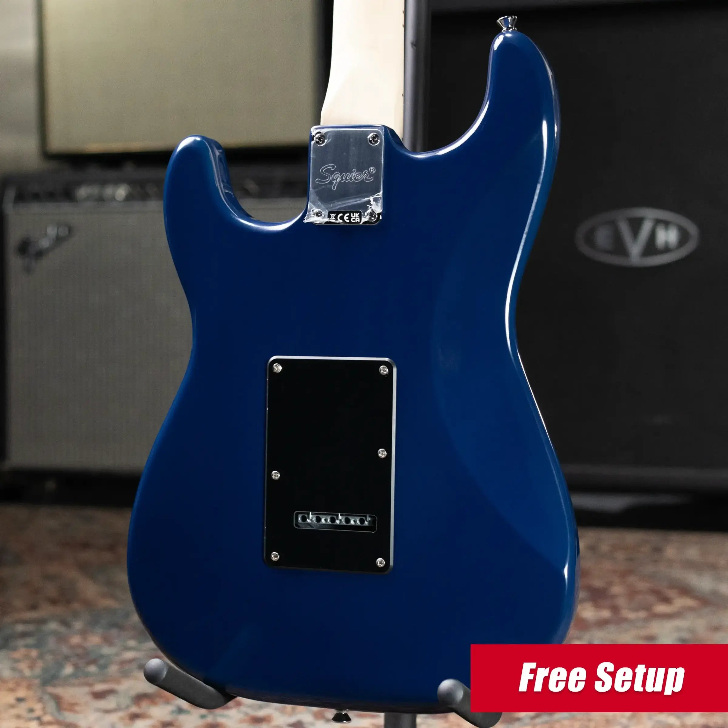 Squier Sonic Stratocaster HSS Electric Guitar - Midnight Blue