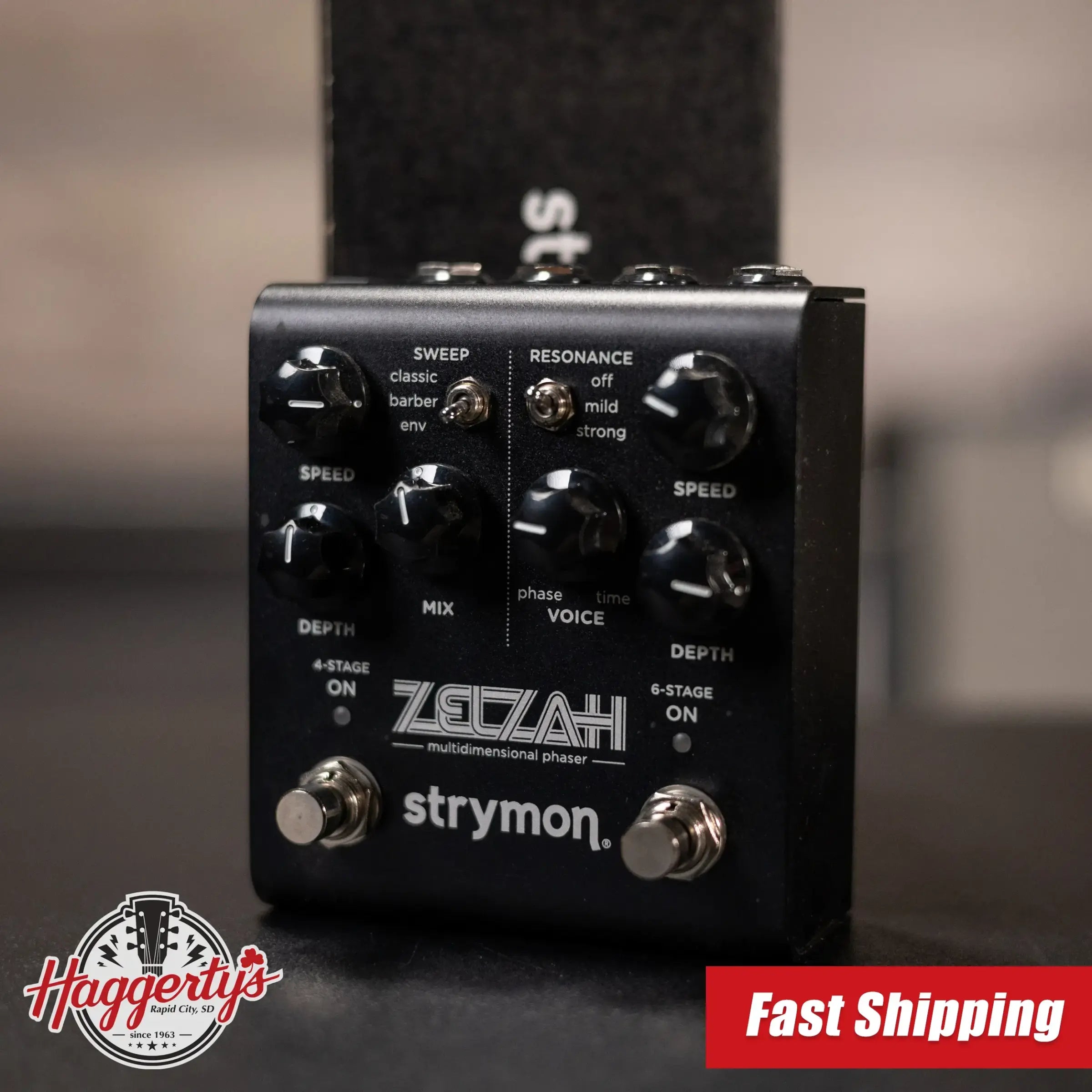 Strymon Zelzah Midnight Edition Multidimensional Phaser Effect Pedal - Used