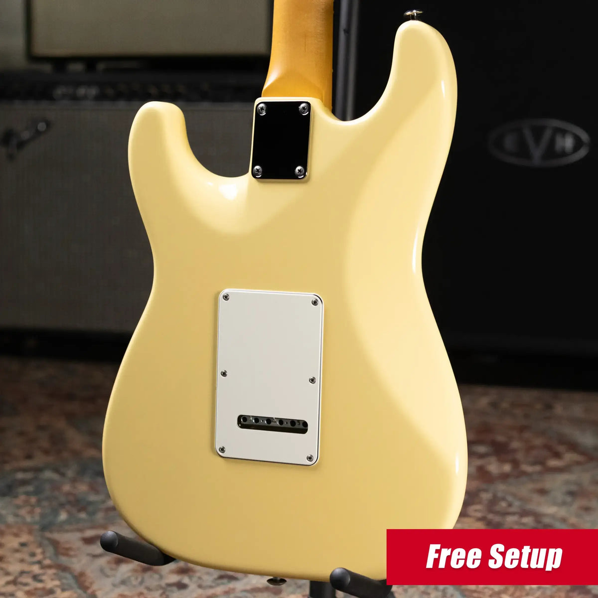 Suhr Classic S Antique Electric Guitar - Vintage Yellow with Gig Bag