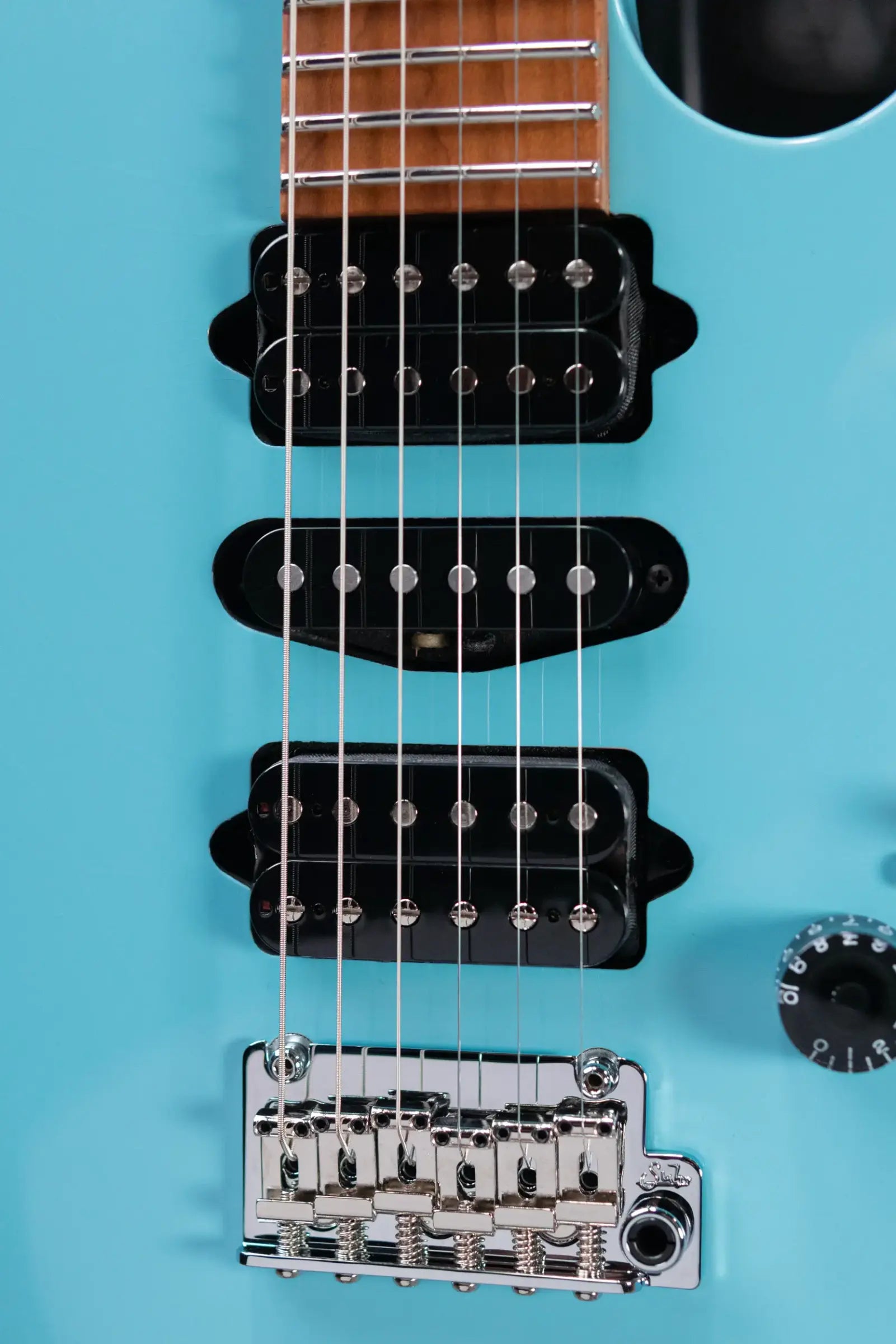 Suhr Modern Antique Limited Edition Electric Guitar - Daphne Blue with Hardshell Case