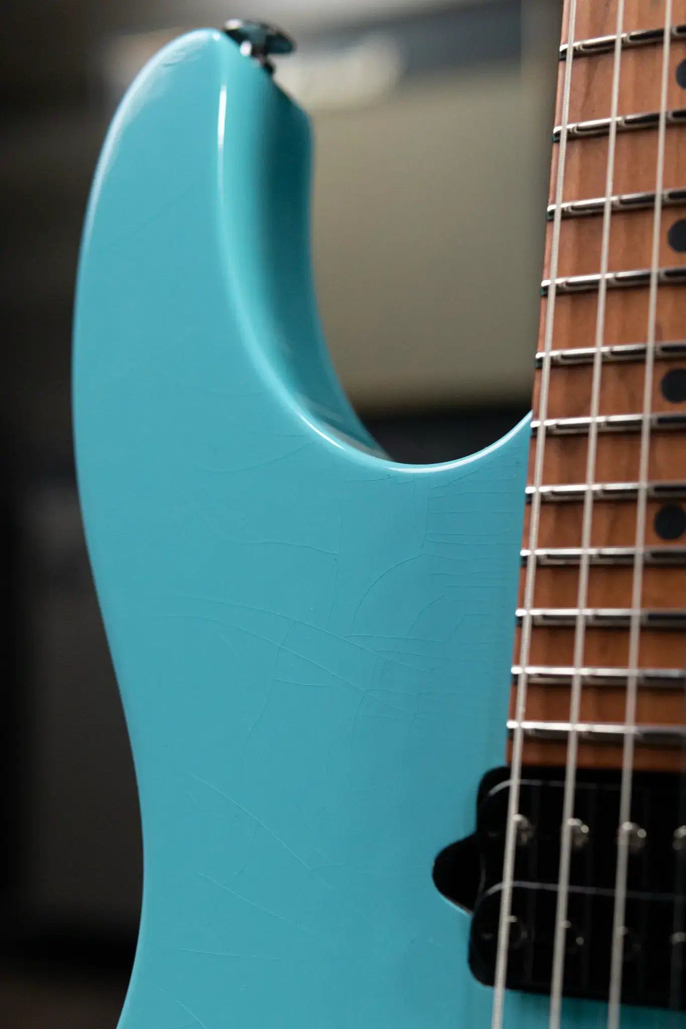 Suhr Modern Antique Limited Edition Electric Guitar - Daphne Blue with Hardshell Case