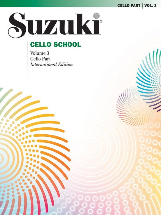 Suzuki Cello School International Edition Vol. 3 Cello Part