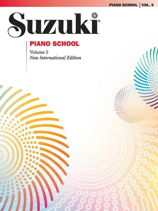 Suzuki Piano School New International Edition Piano Book Volume 5