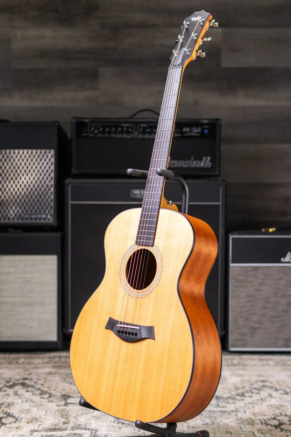 Taylor 114 Grand Auditorium Acoustic Guitar - Natural with Gig Bag - Prototype