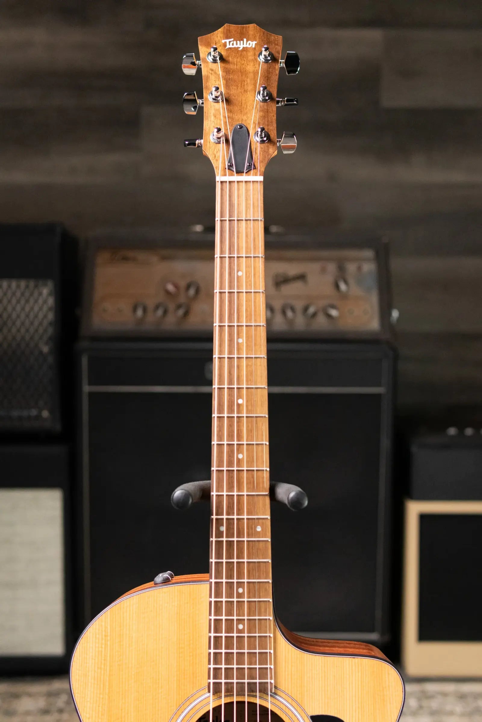 Taylor 114ce Grand Auditorium Acoustic/Electric Guitar - Sapele with Gig Bag