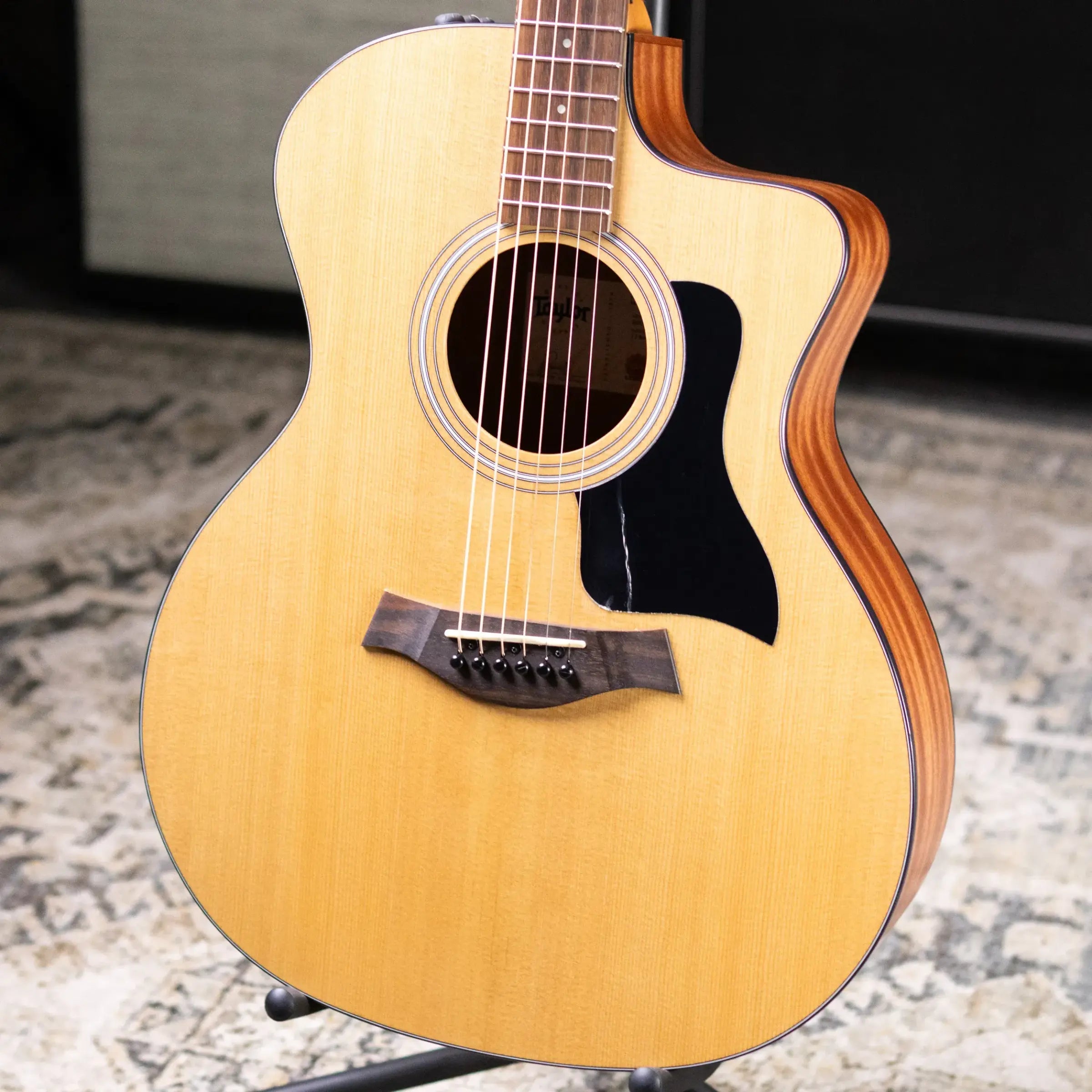 Taylor 114ce Grand Auditorium Acoustic/Electric Guitar with Structured Gig Bag - Floor Model