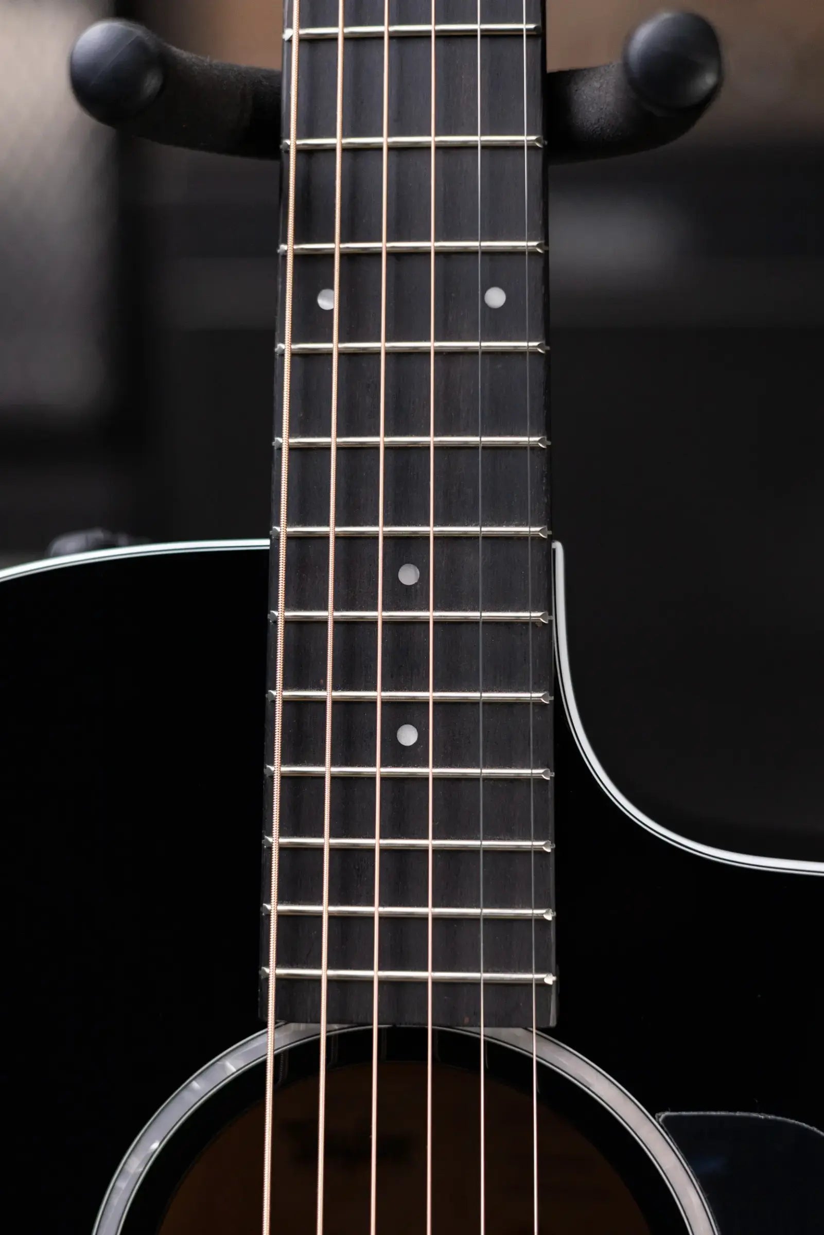 Taylor 214ce-BLK Plus Grand Auditorium Acoustic/Electric Guitar - Black with Aerocase