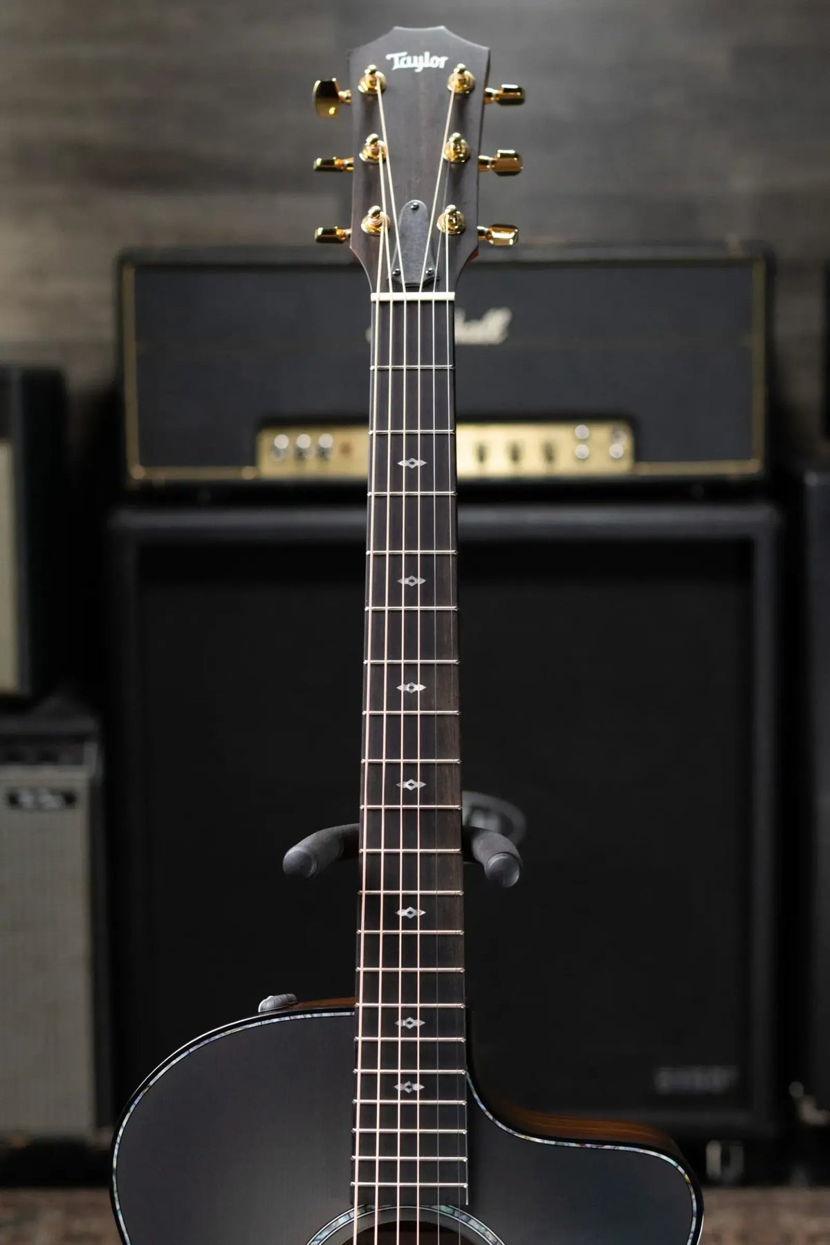 Taylor 214ce DLX Sunset Blvd Grand Auditorium Acoustic/Electric Guitar - Silverburst with Hardshell Case - Prototype