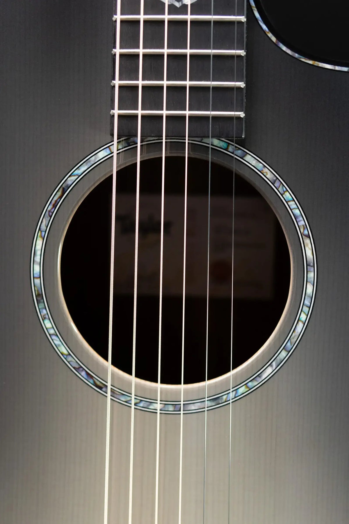 Taylor 214ce DLX Sunset Blvd Grand Auditorium Acoustic/Electric Guitar - Silverburst with Hardshell Case - Prototype