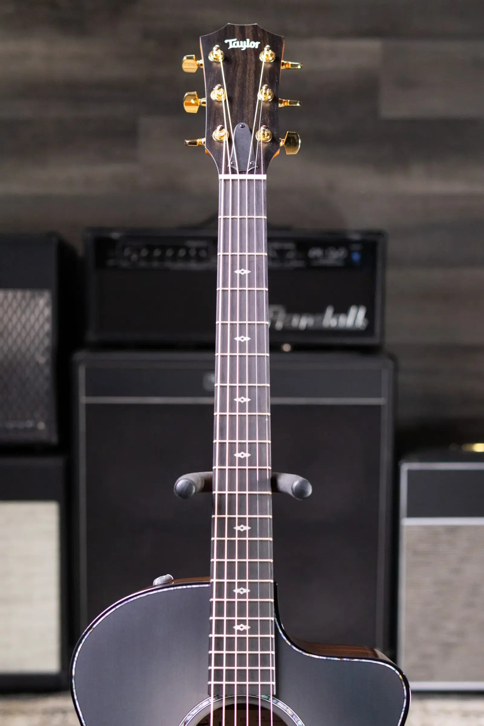 Taylor 214ce DLX Sunset Blvd Grand Auditorium Acoustic/Electric Guitar - Silverburst with Hardshell Case