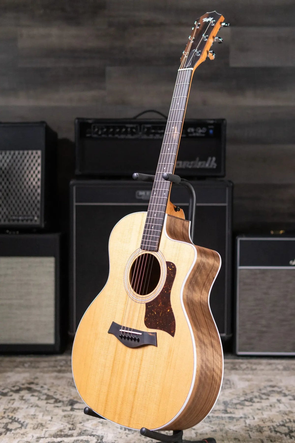 Taylor 214ce Grand Auditorium Acoustic/Electric Guitar with Gig Bag