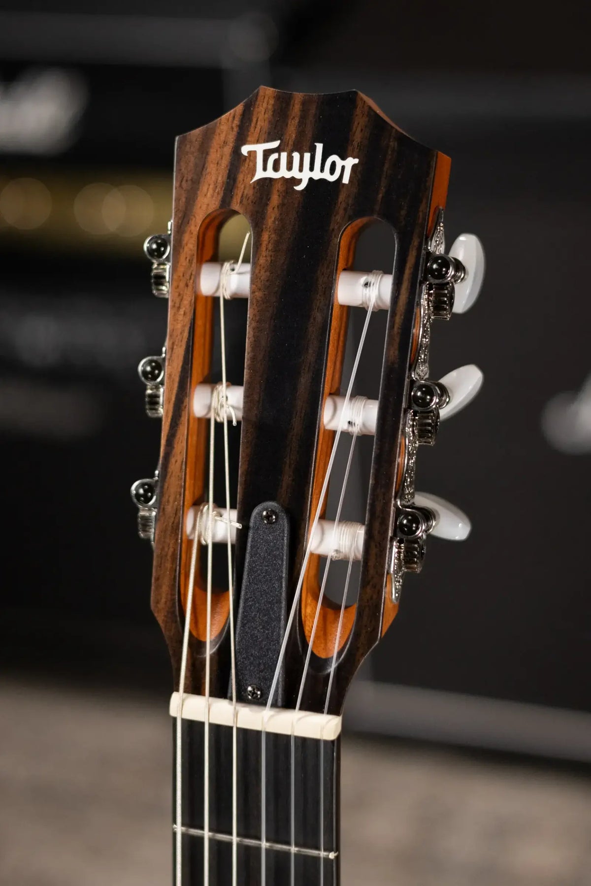 Taylor 214ce-N Plus Sunset Blvd Nylon Grand Auditorium Acoustic/Electric Guitar - Shaded Edge Burst with Aerocase