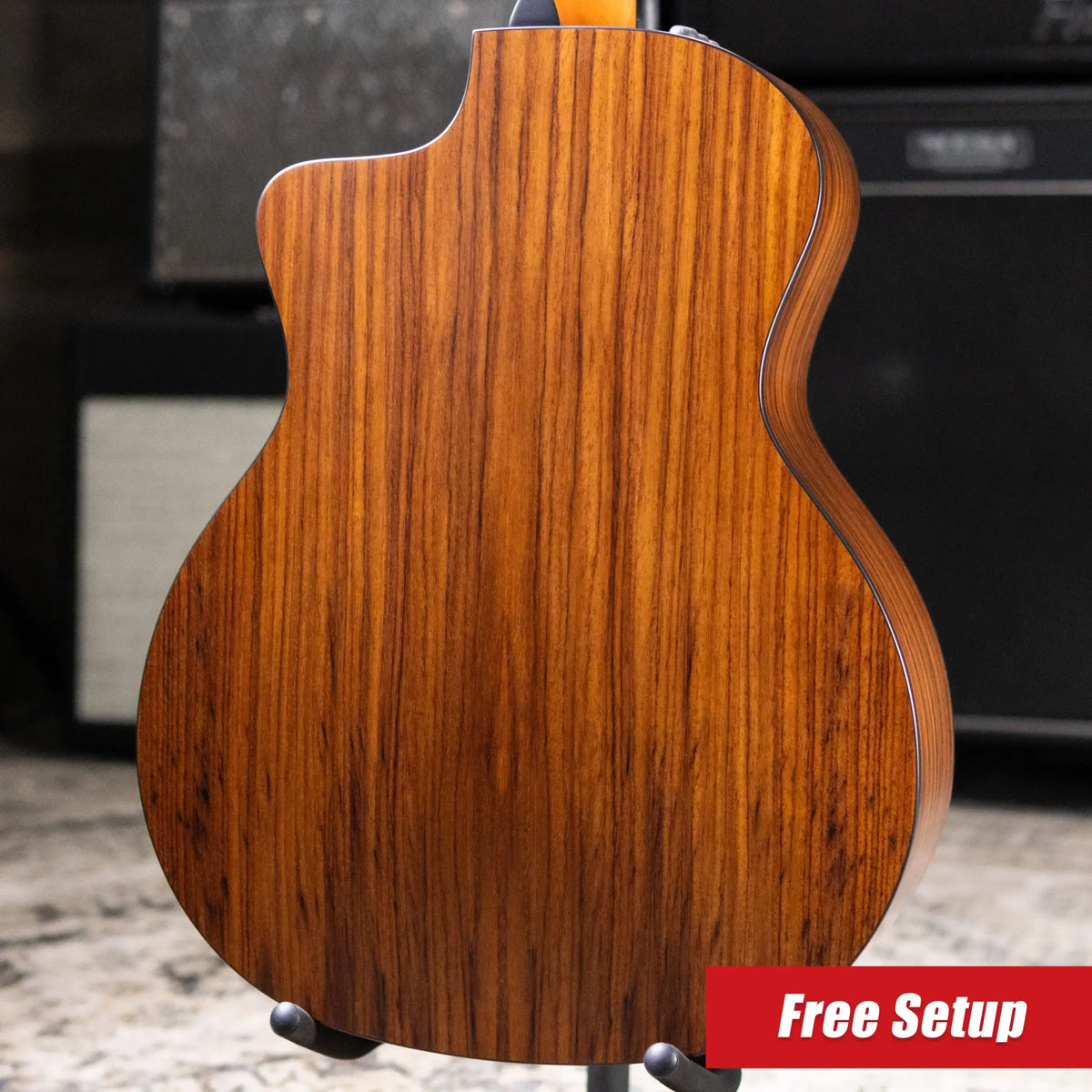 Taylor 214ce Sunset Blvd Grand Auditorium Acoustic/Electric Guitar - Sepia Burst with Gig Bag - Prototype