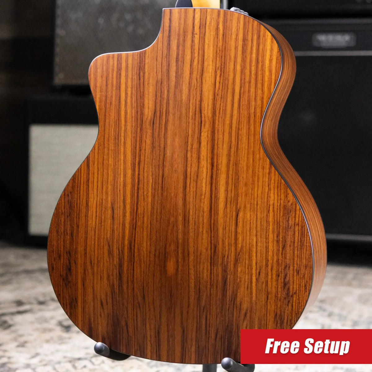 Taylor 214ce Sunset Blvd Grand Auditorium Acoustic/Electric Guitar - Sepia Burst with Gig Bag - Prototype
