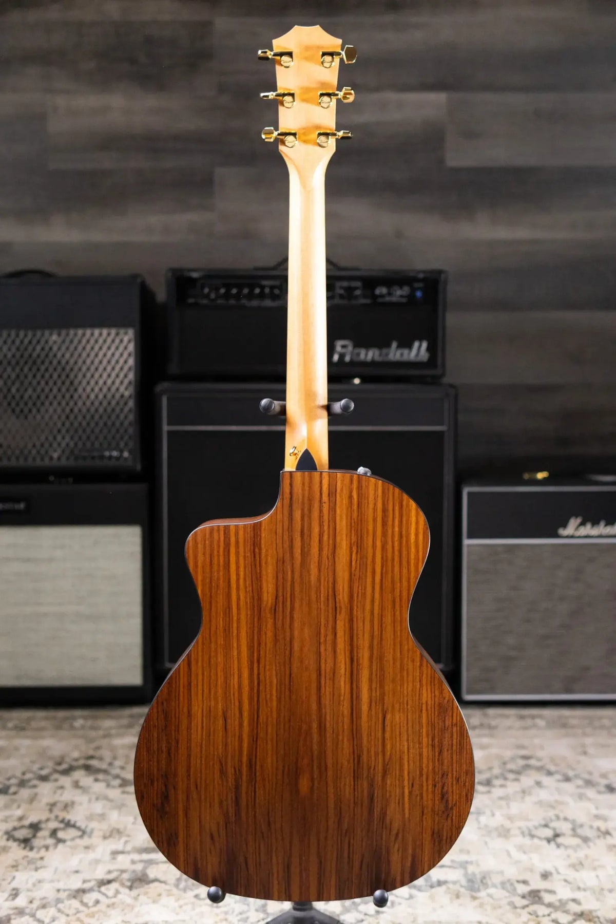 Taylor 214ce Sunset Blvd Grand Auditorium Acoustic/Electric Guitar - Sepia Burst with Gig Bag - Prototype