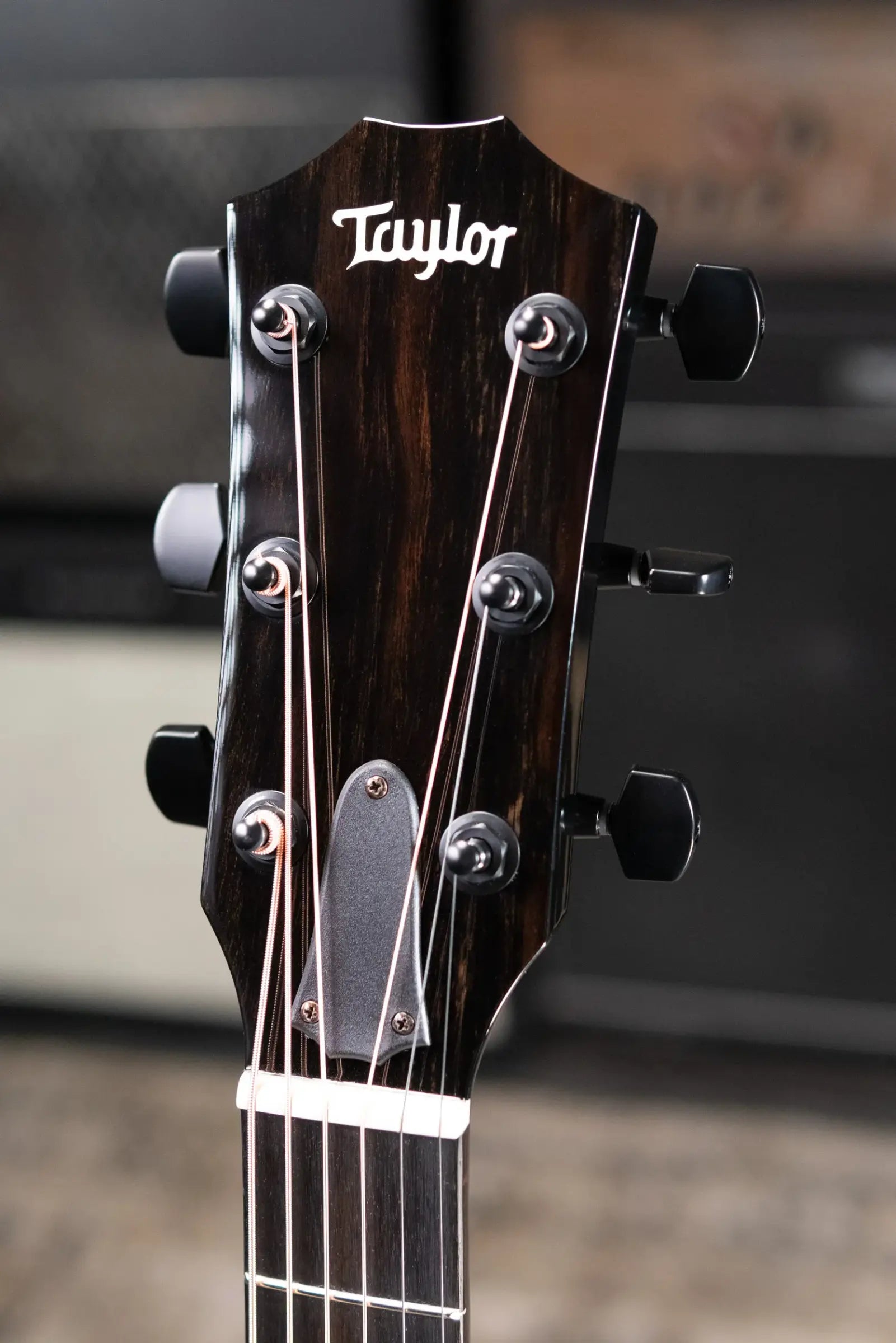 Taylor 217e-BLK Plus Grand Pacific Acoustic/Electric Guitar - Black with Aerocase - Factory Used