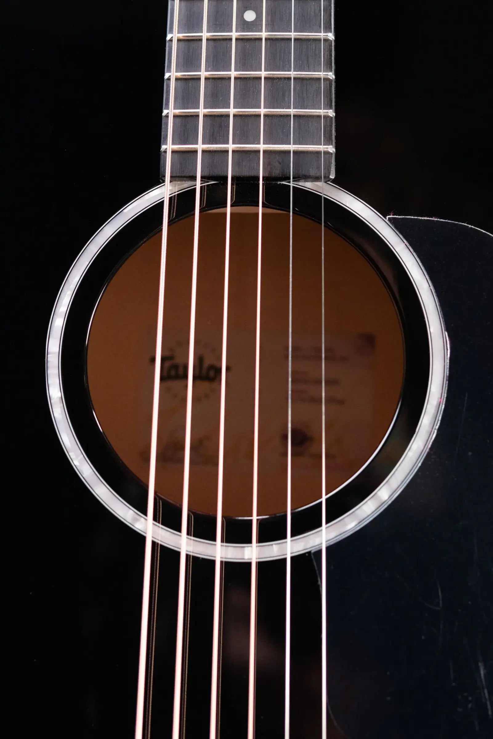 Taylor 217e-BLK Plus Grand Pacific Acoustic/Electric Guitar - Black with Aerocase - Factory Used