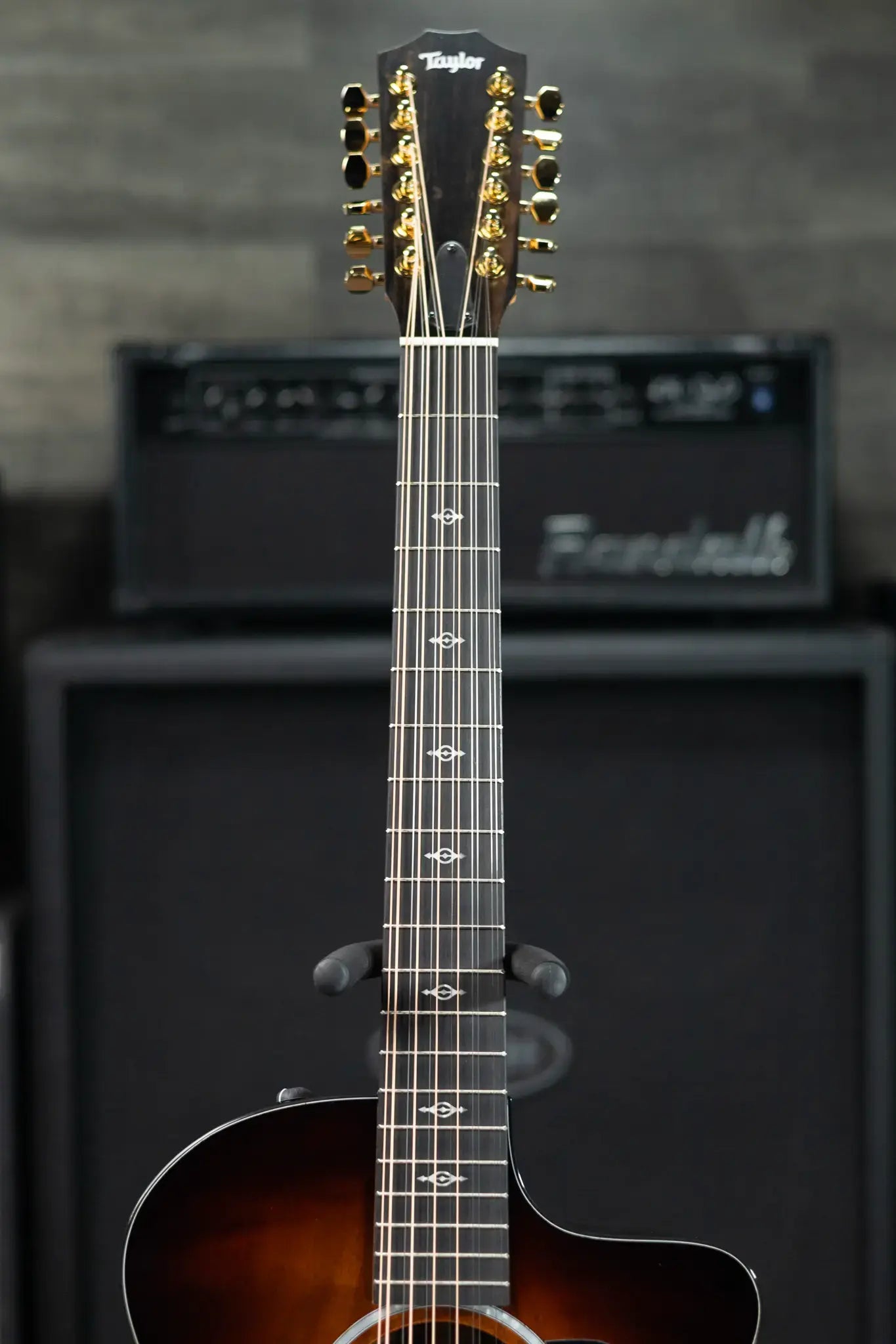 Taylor 264ce-K DLX 12-String Grand Auditorium Acoustic/Electric Guitar with Hardshell Case