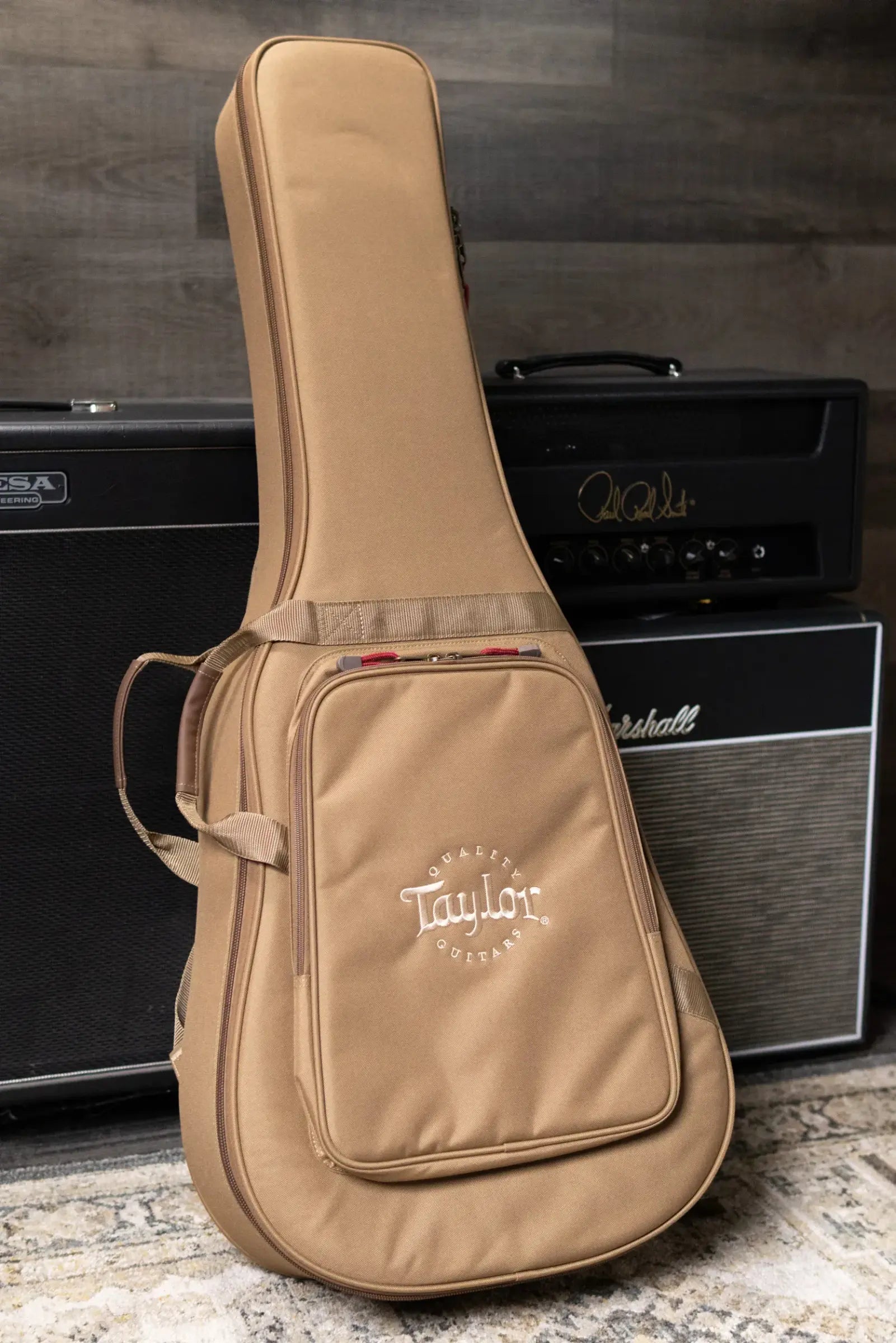 Taylor 324ce Studio Special Edition Grand Auditorium Acoustic/Electric Guitar - Shaded Edge Burst with Gig Bag