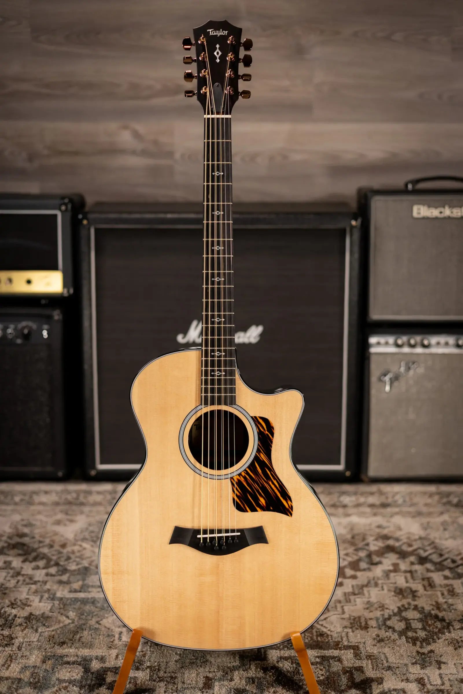 Taylor 414ce Baritone-8 Special Edition Grand Auditorium Acoustic/Electric Guitar with Hardshell Case