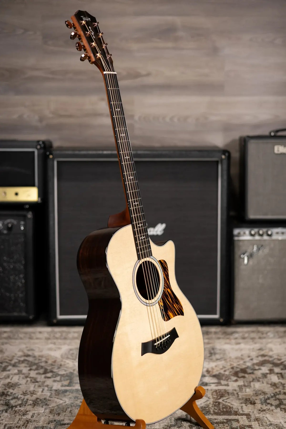 Taylor 414ce Baritone-8 Special Edition Grand Auditorium Acoustic/Electric Guitar with Hardshell Case