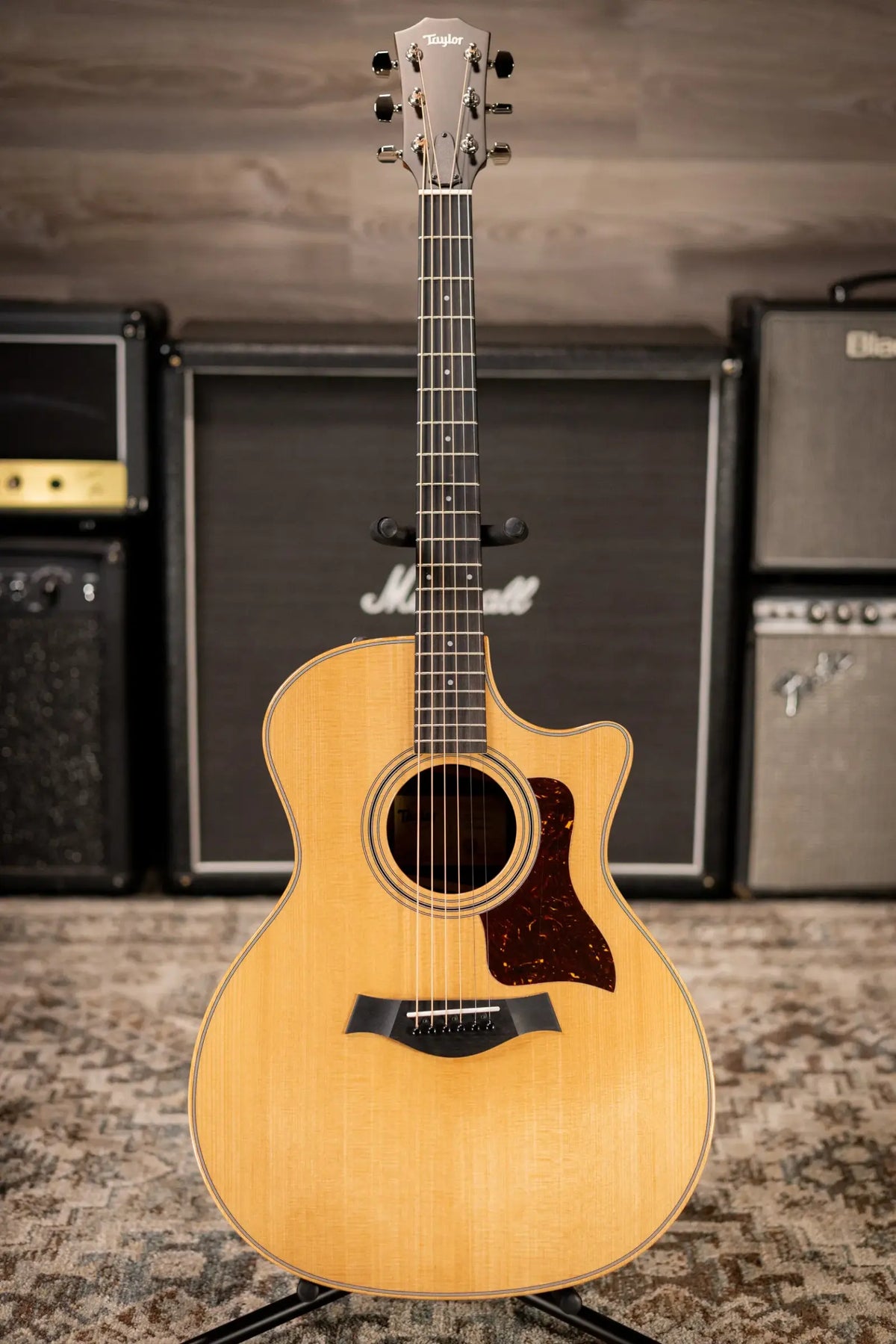 Taylor 414ce Studio Grand Auditorium Acoustic/Electric Guitar - Natural with Gig Bag