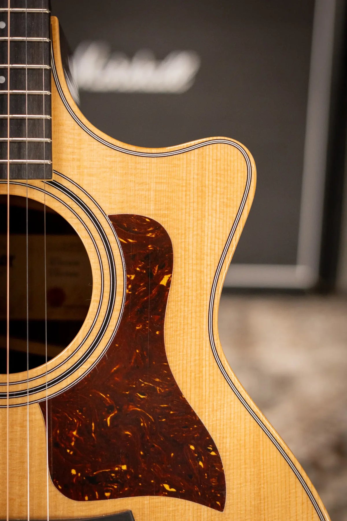 Taylor 414ce Studio Grand Auditorium Acoustic/Electric Guitar - Natural with Gig Bag