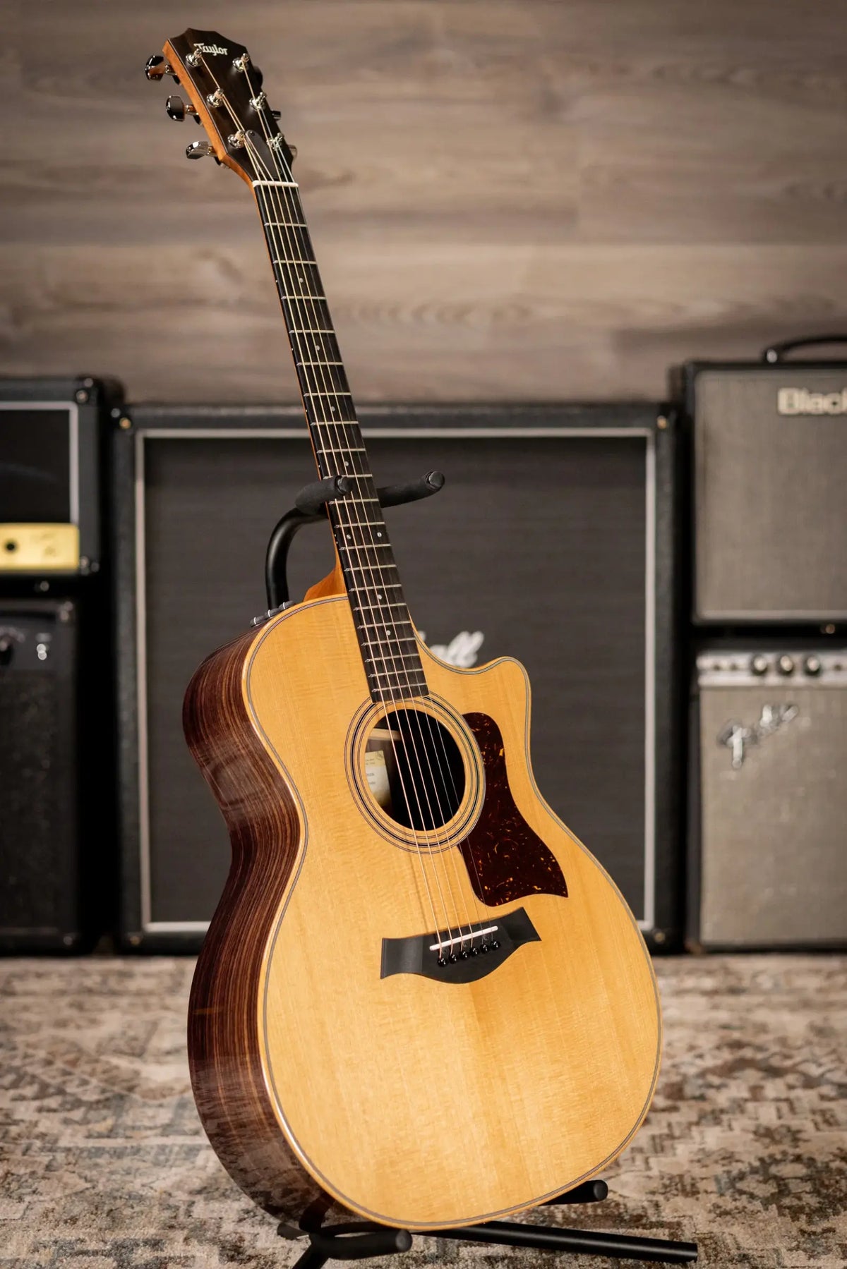 Taylor 414ce Studio Grand Auditorium Acoustic/Electric Guitar - Natural with Gig Bag