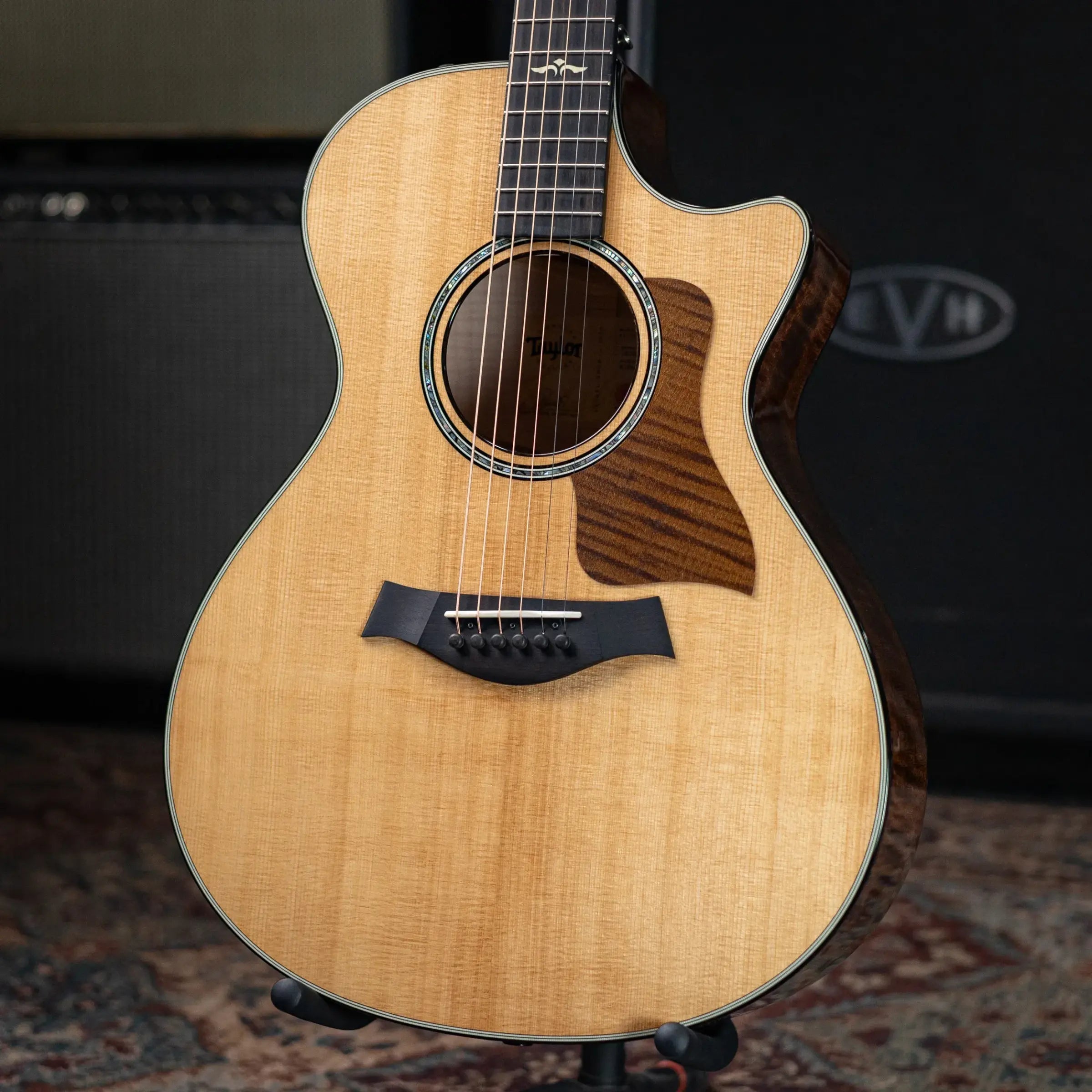 Taylor 612ce Grand Concert Acoustic/Electric Guitar with Hardshell Case