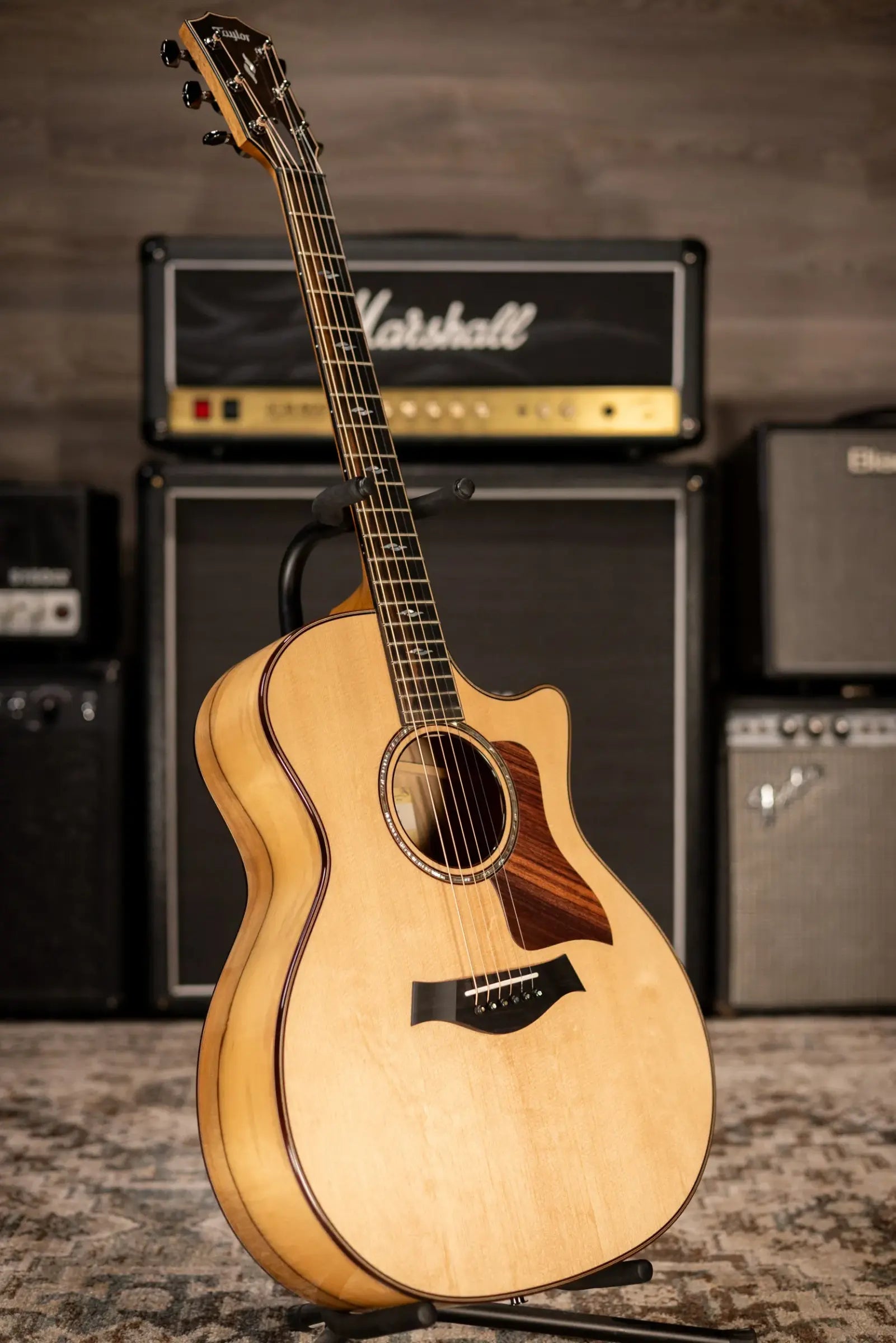 Taylor 814ce Special Edition Grand Auditorium Acoustic/Electric Guitar - Sassafras/Bearclaw Sitka Spruce with Hardshell Case